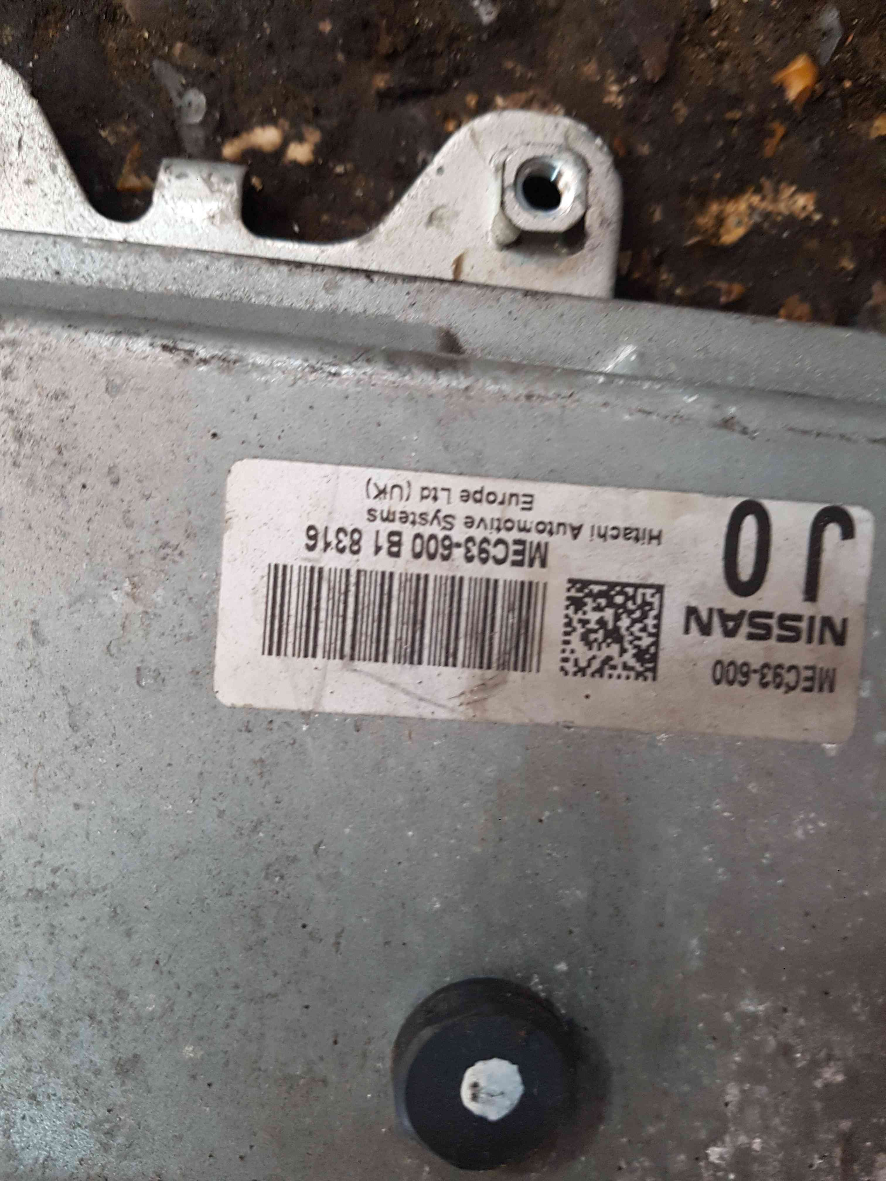 Thumb 3 Nissan Qashqai 2006-2013 1.6 Engine Control Unit ECU Computer MEC93-600