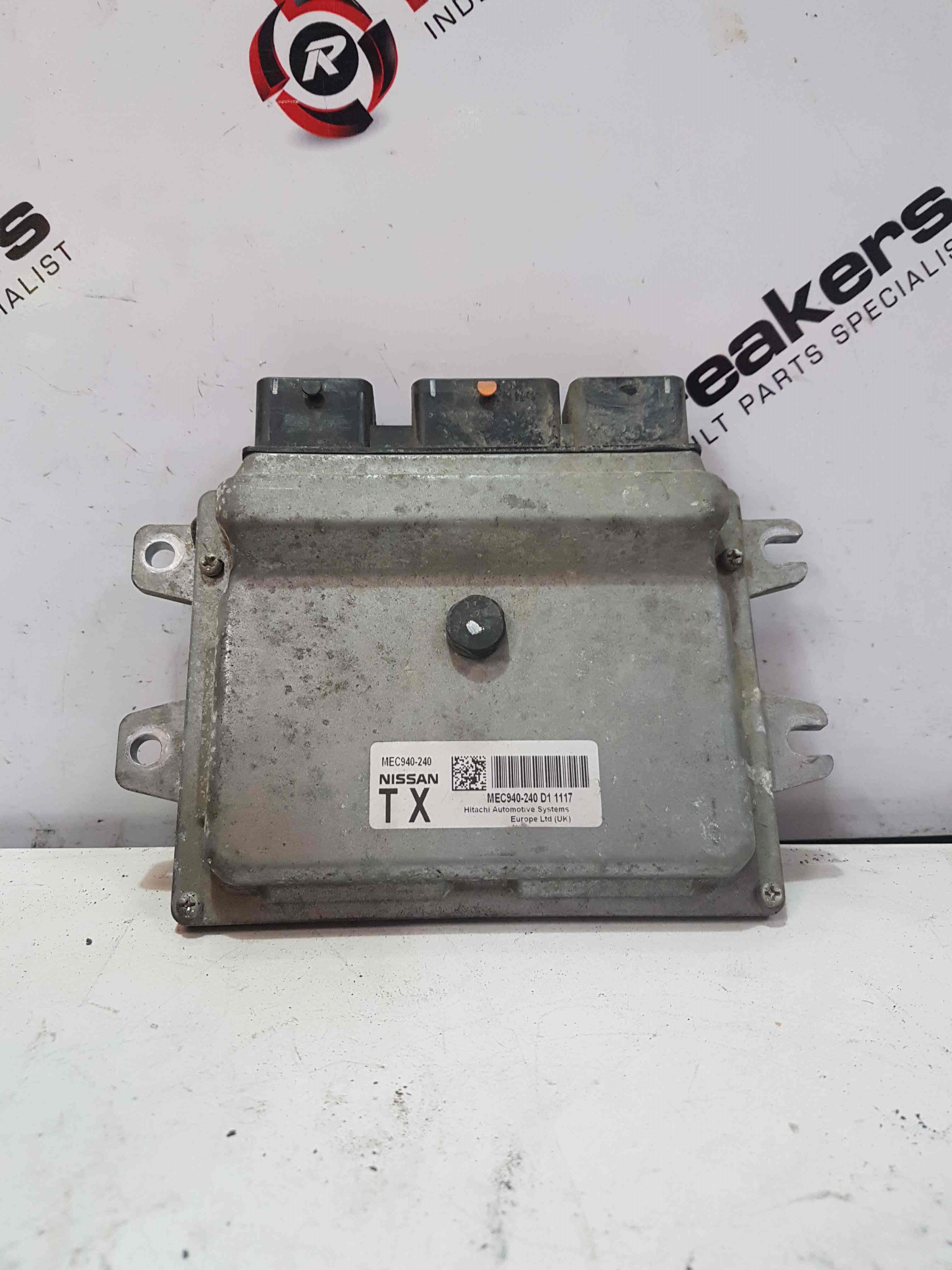 Thumb 7 Nissan Qashqai 2006-2013 1.6 Engine Control Unit ECU Computer Mec940-240