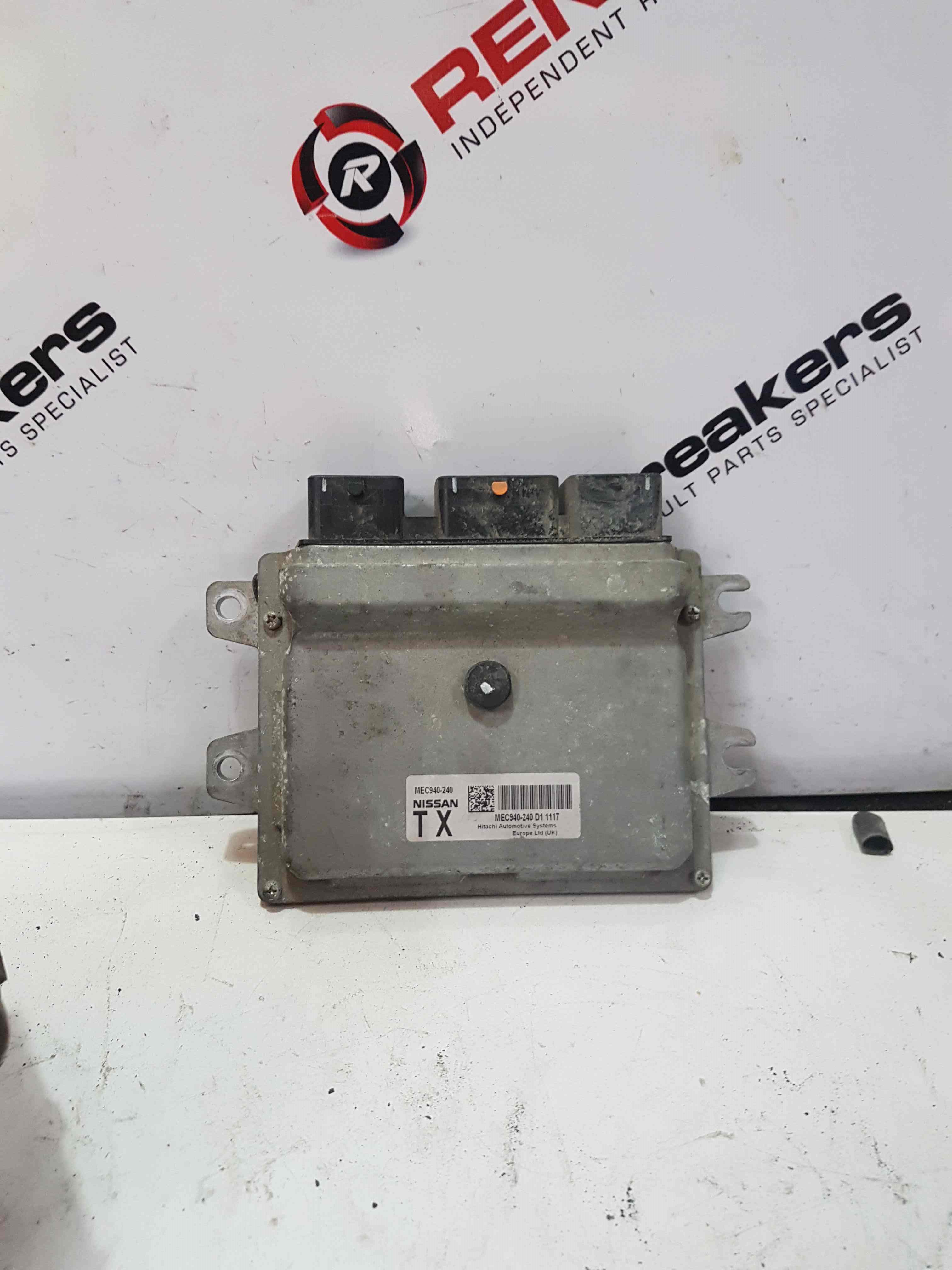 Thumb 8 Nissan Qashqai 2006-2013 1.6 Engine Control Unit ECU Computer Mec940-240