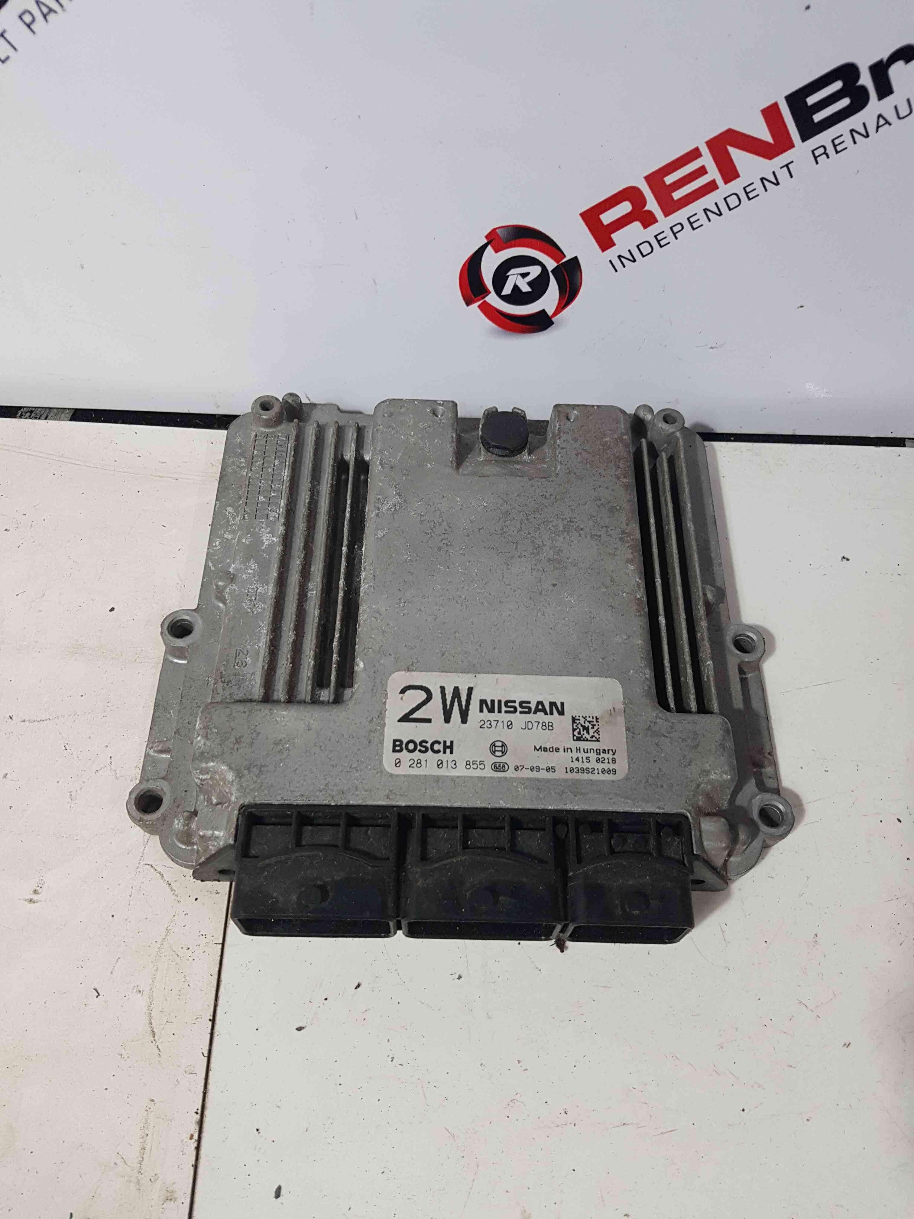 Thumb 2 Nissan Qashqai 2006-2013 2.0 DCI Engine Control Unit ECU Computer 23710JD78B