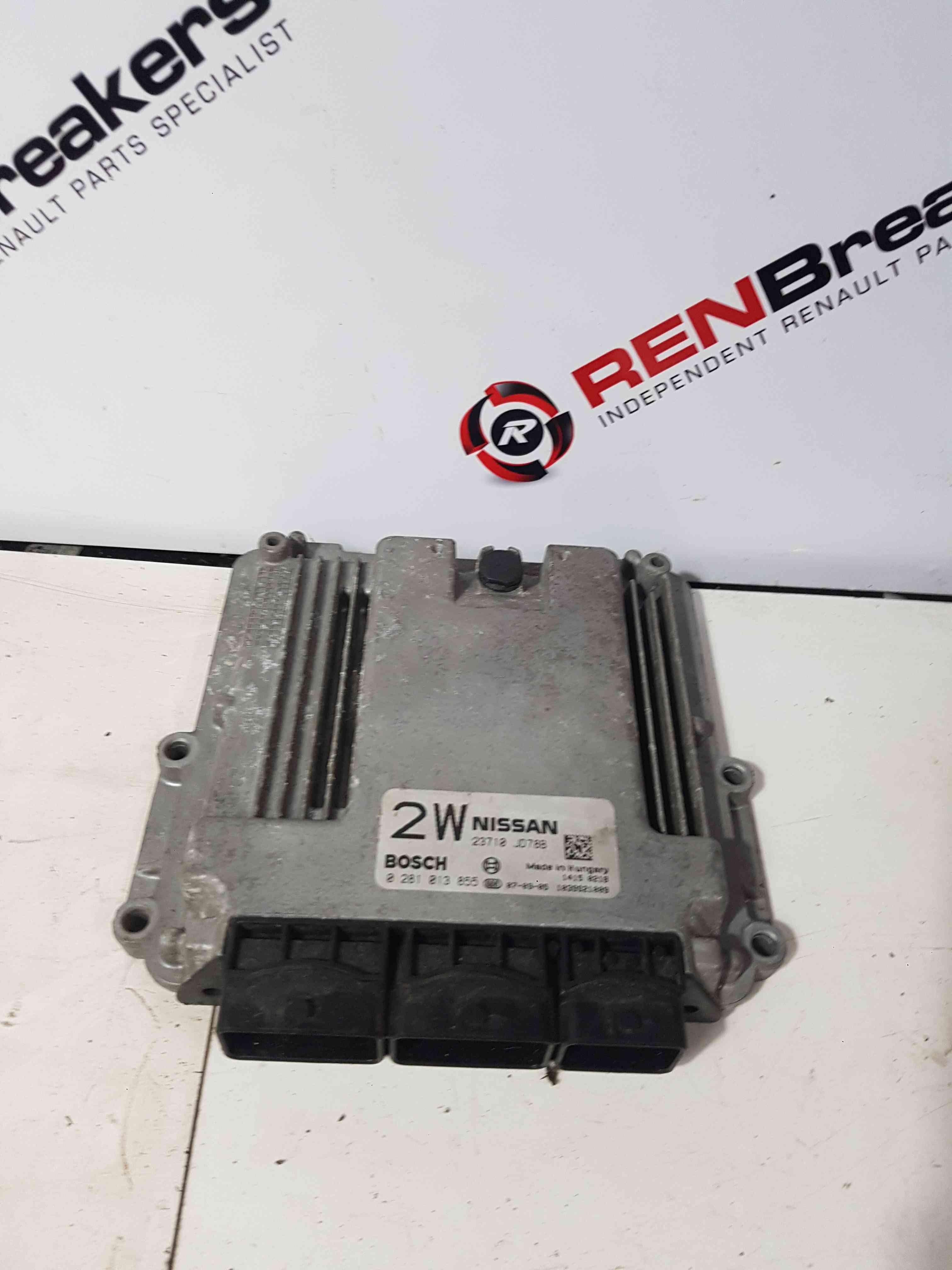 Thumb 6 Nissan Qashqai 2006-2013 2.0 DCI Engine Control Unit ECU Computer 23710JD78B