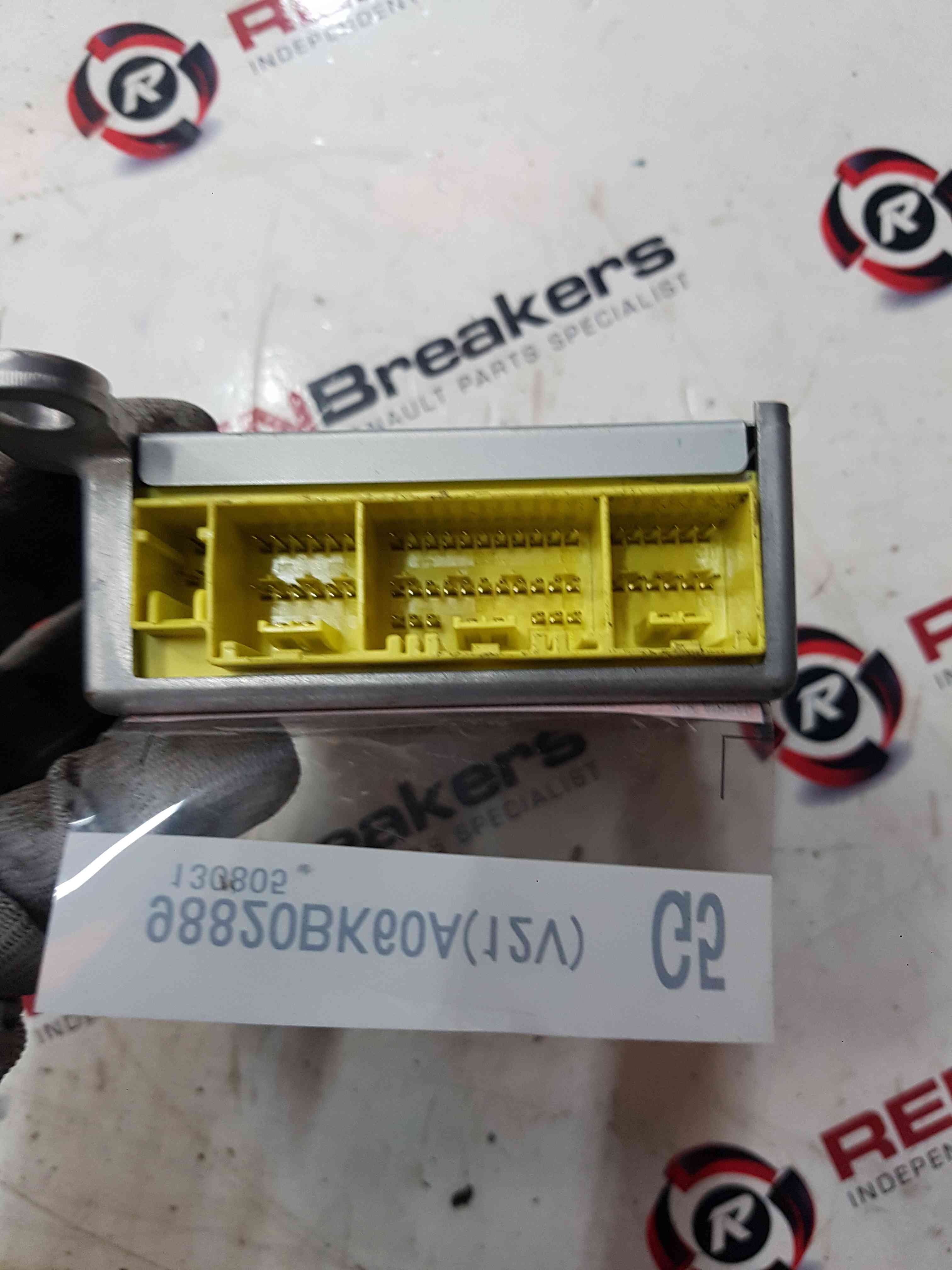 Thumb 3 Nissan Qashqai 2006-2013 Airbag Module Computer 98820Bk60a