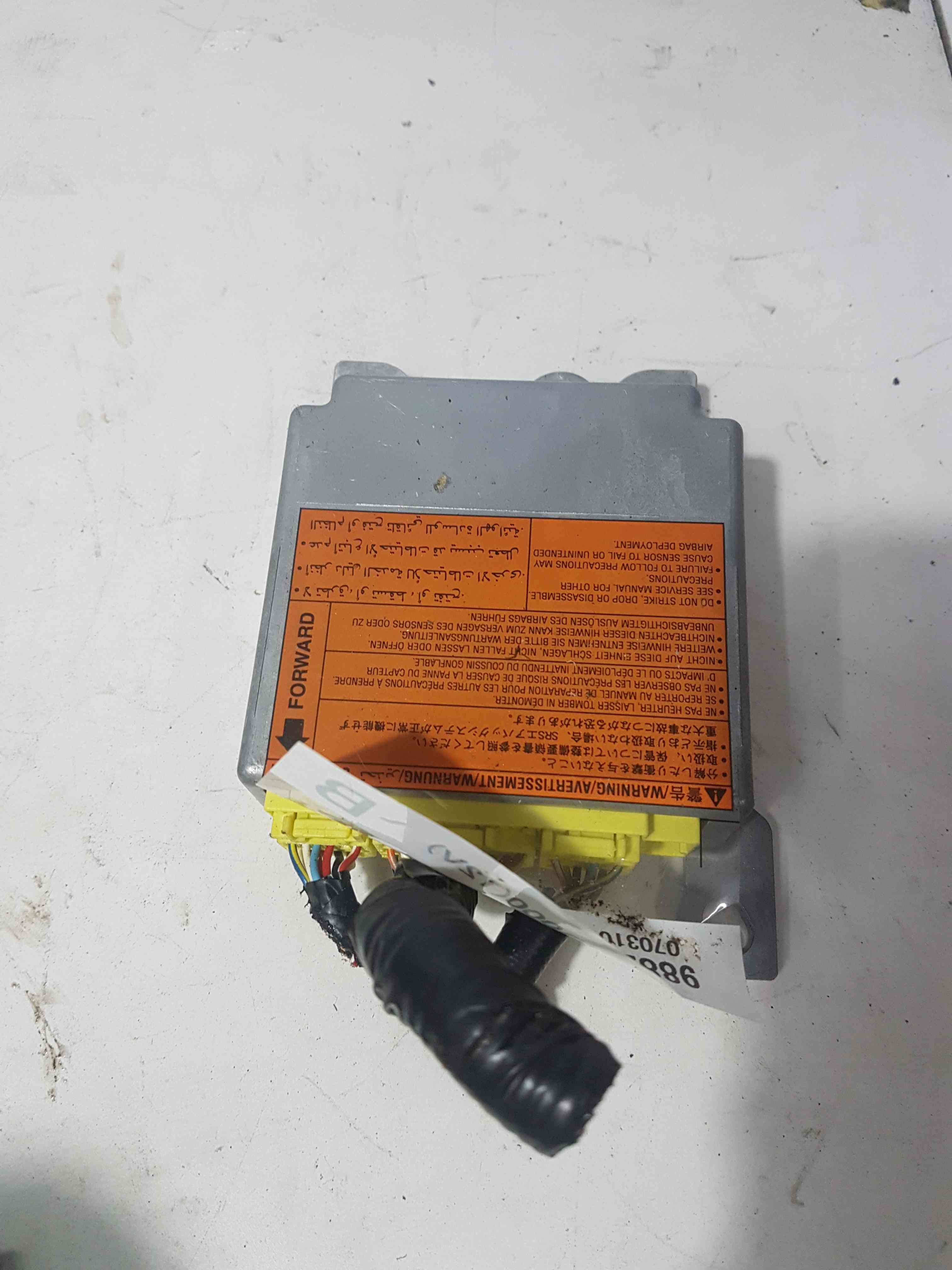 Thumb 9 Nissan Qashqai 2006-2013 Airbag Module Computer 98820JD000