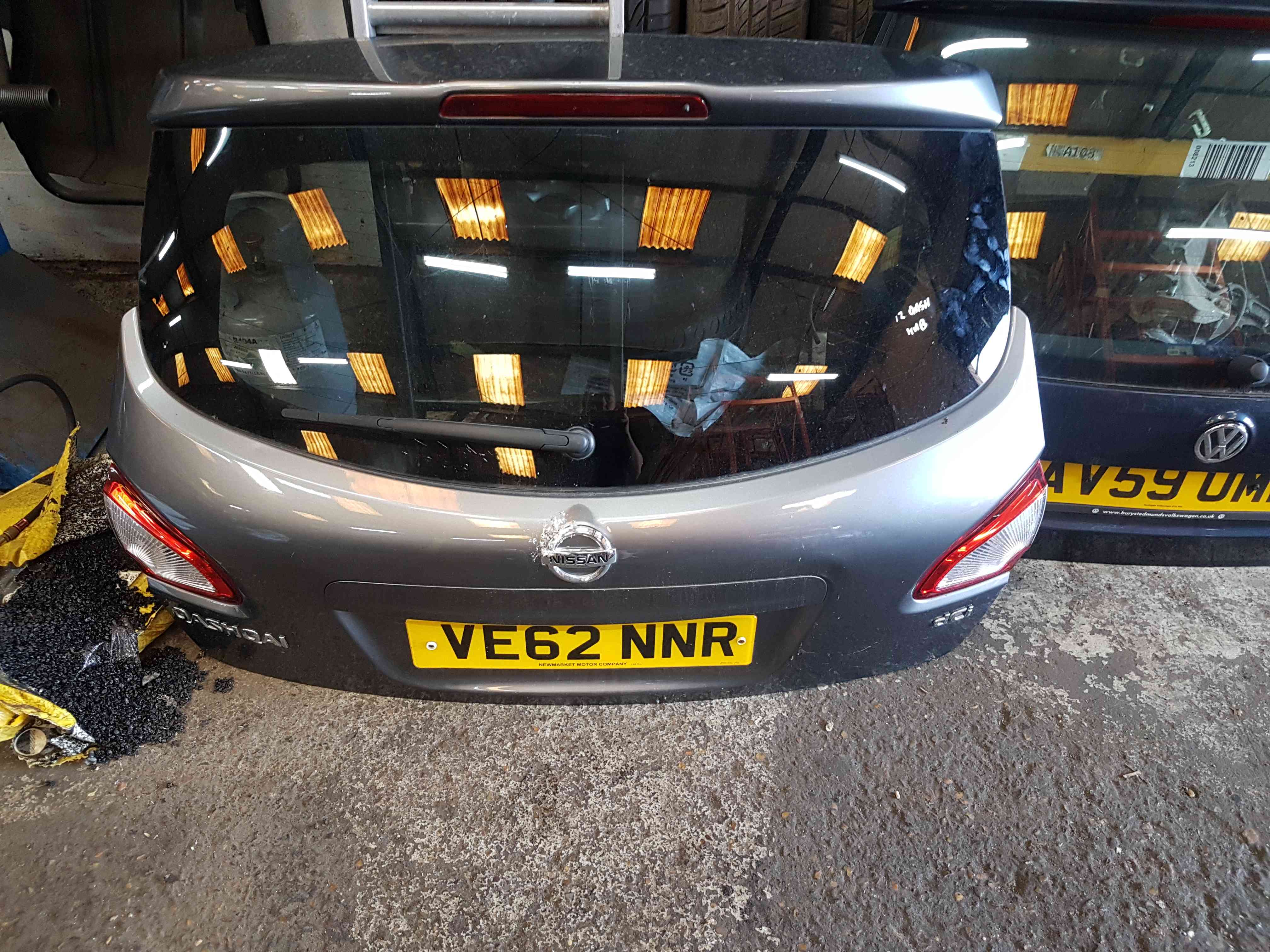 Thumb 4 Nissan Qashqai 2006-2013 Boot Tailgate Grey KAD