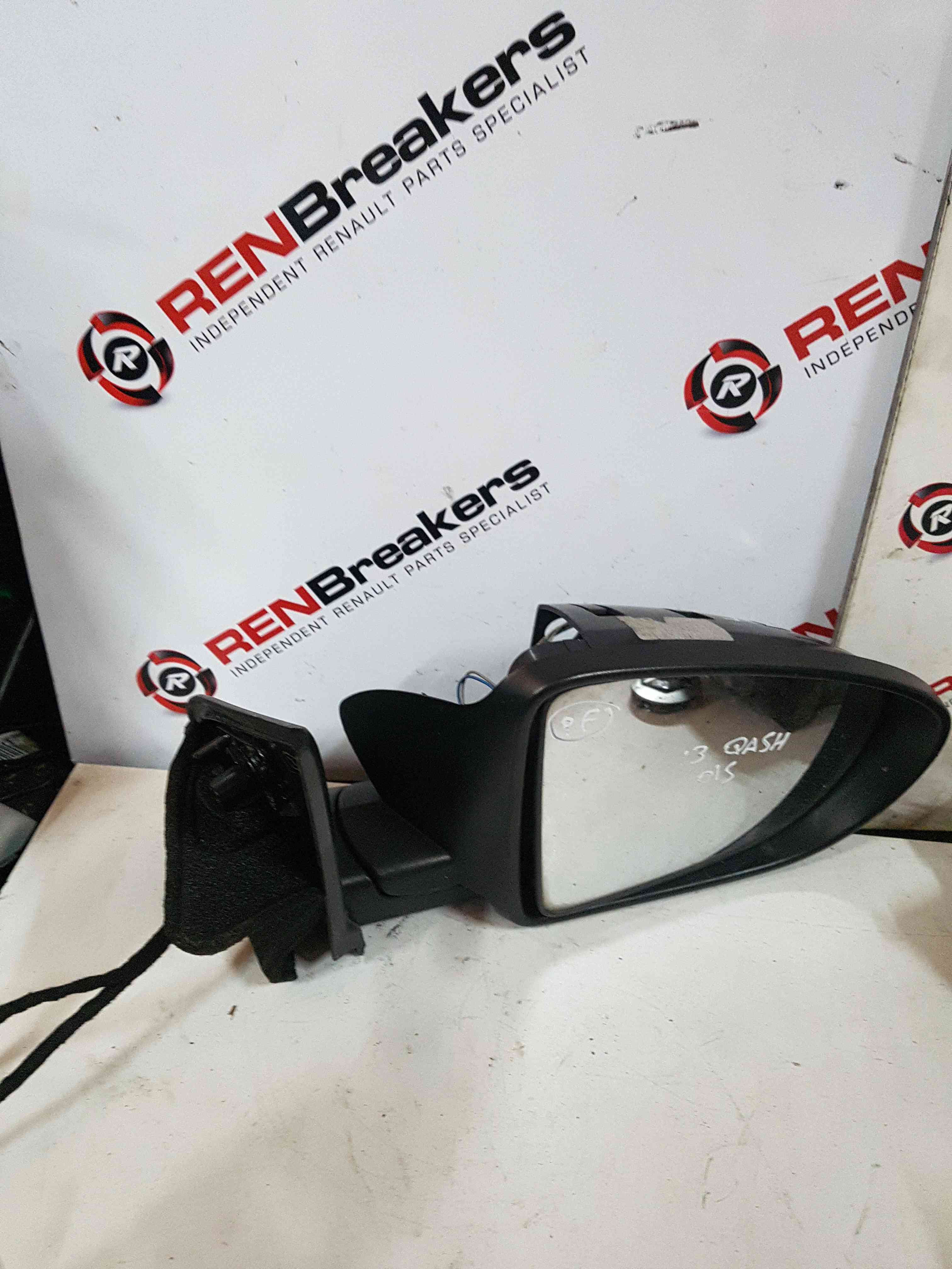 Thumb 5 Nissan Qashqai 2006-2013 Drivers Os Wing Mirror Power Folding Camera