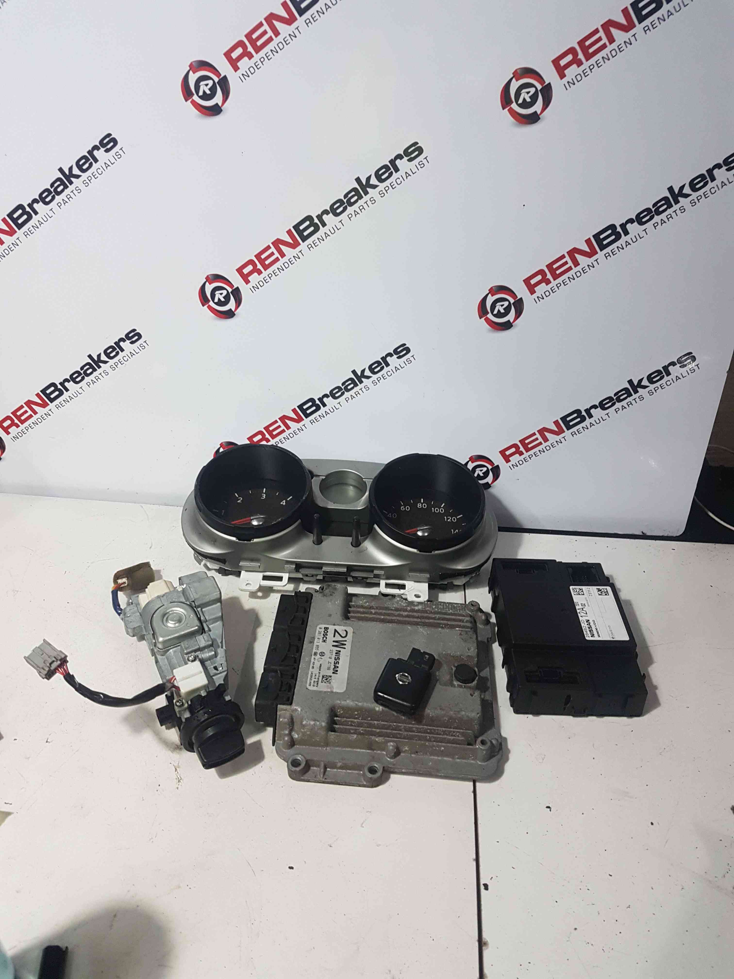 Thumb 5 Nissan Qashqai 2006-2013 Ecu Set BCM Ignition Barrel + Key Automatic 23170JD78B