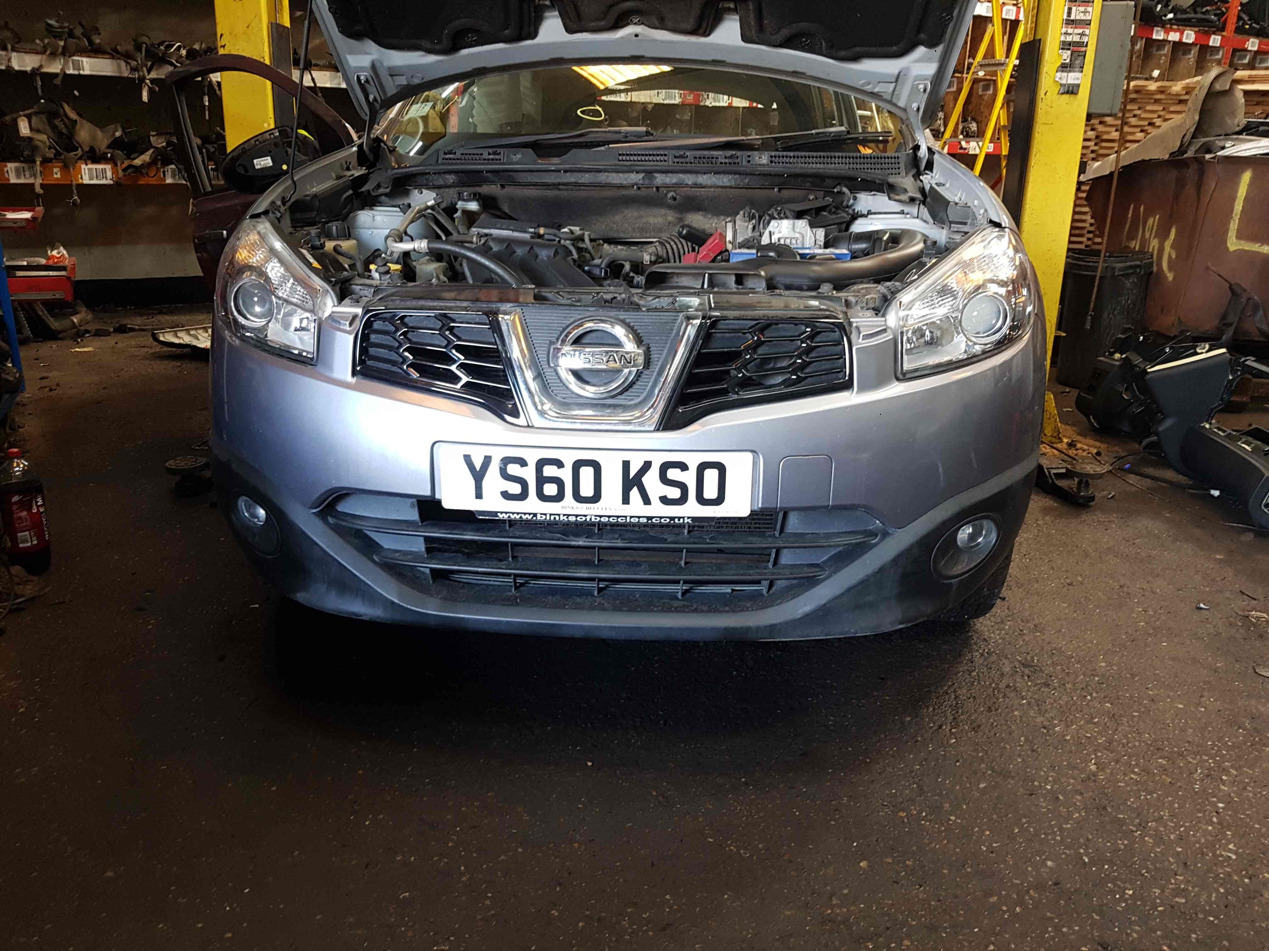 Thumb 2 Nissan Qashqai 2006-2013 Front Bumper Grey Blue KAQ