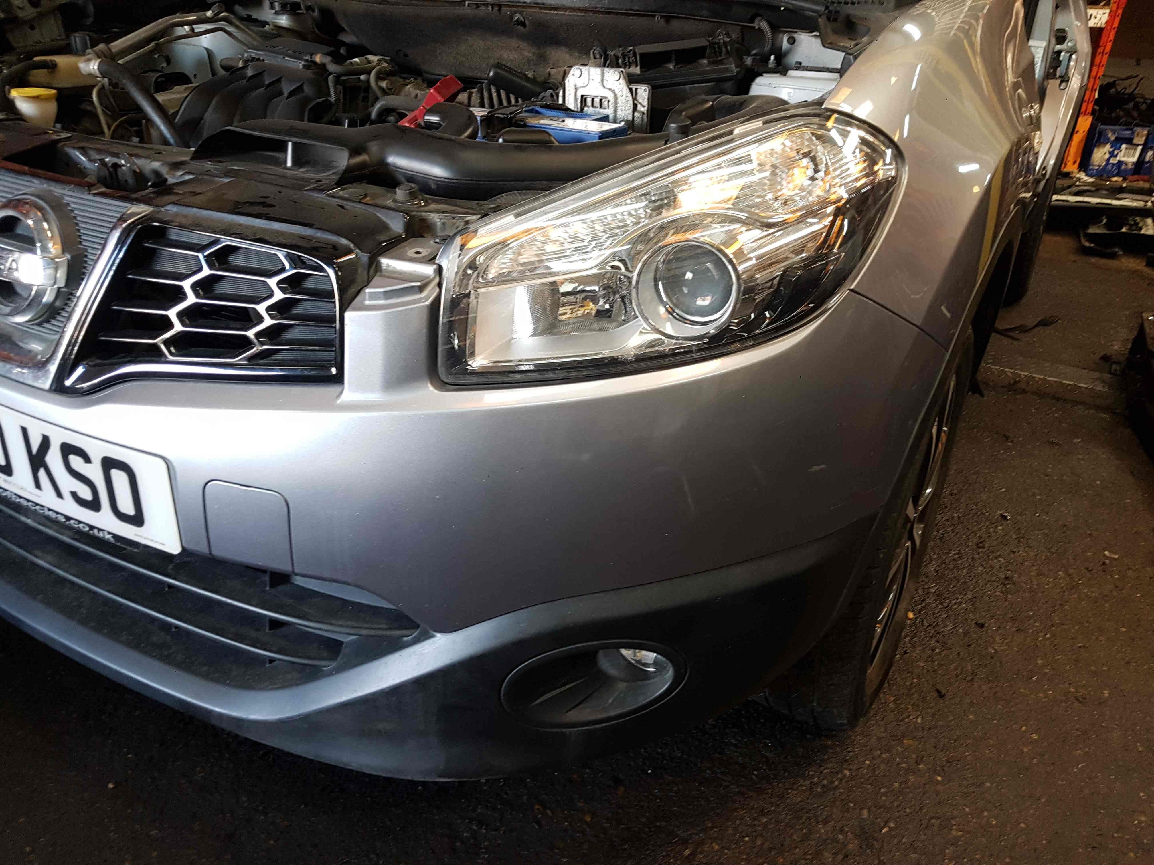 Thumb 3 Nissan Qashqai 2006-2013 Front Bumper Grey Blue KAQ
