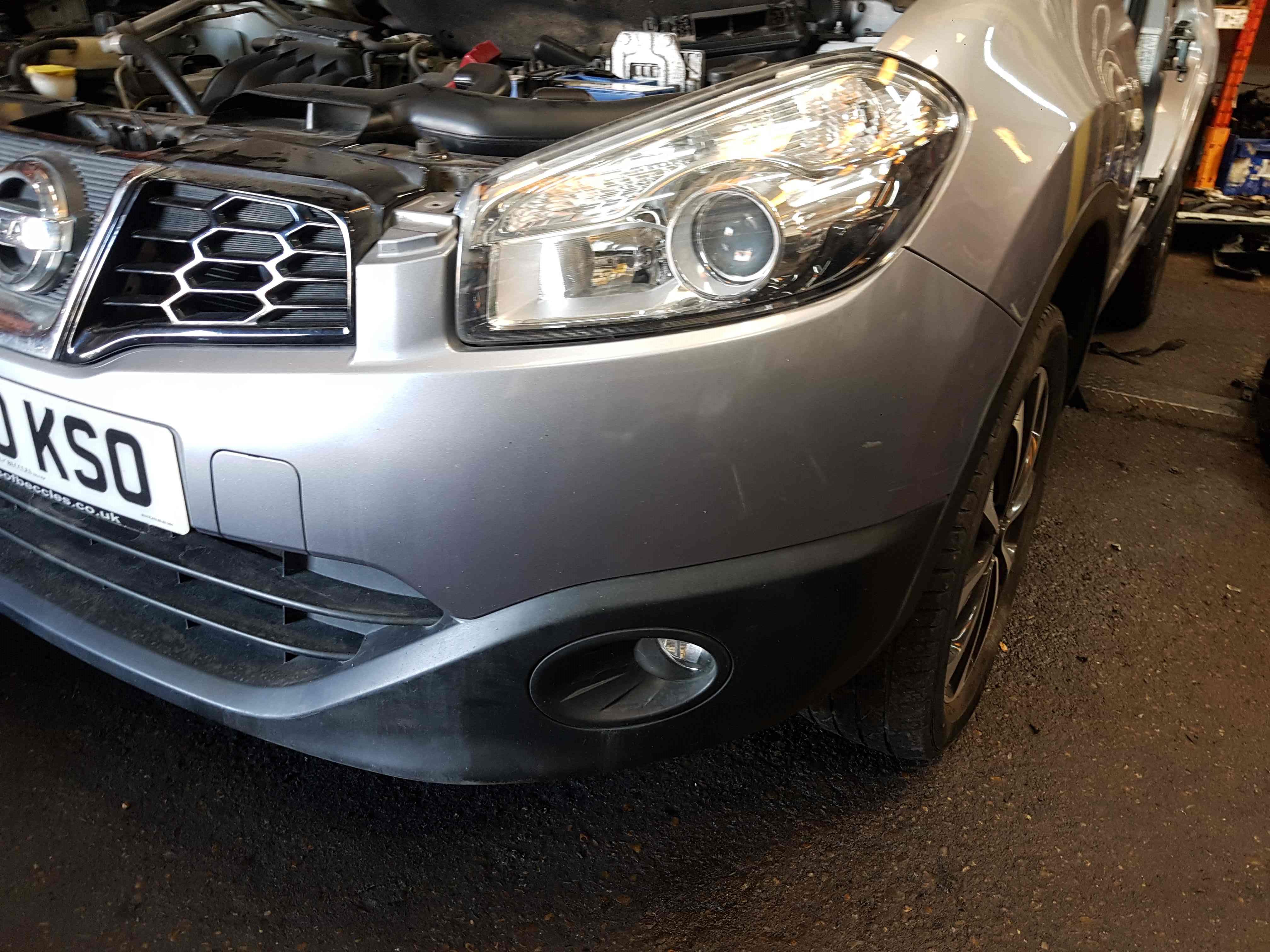 Thumb 4 Nissan Qashqai 2006-2013 Front Bumper Grey Blue KAQ