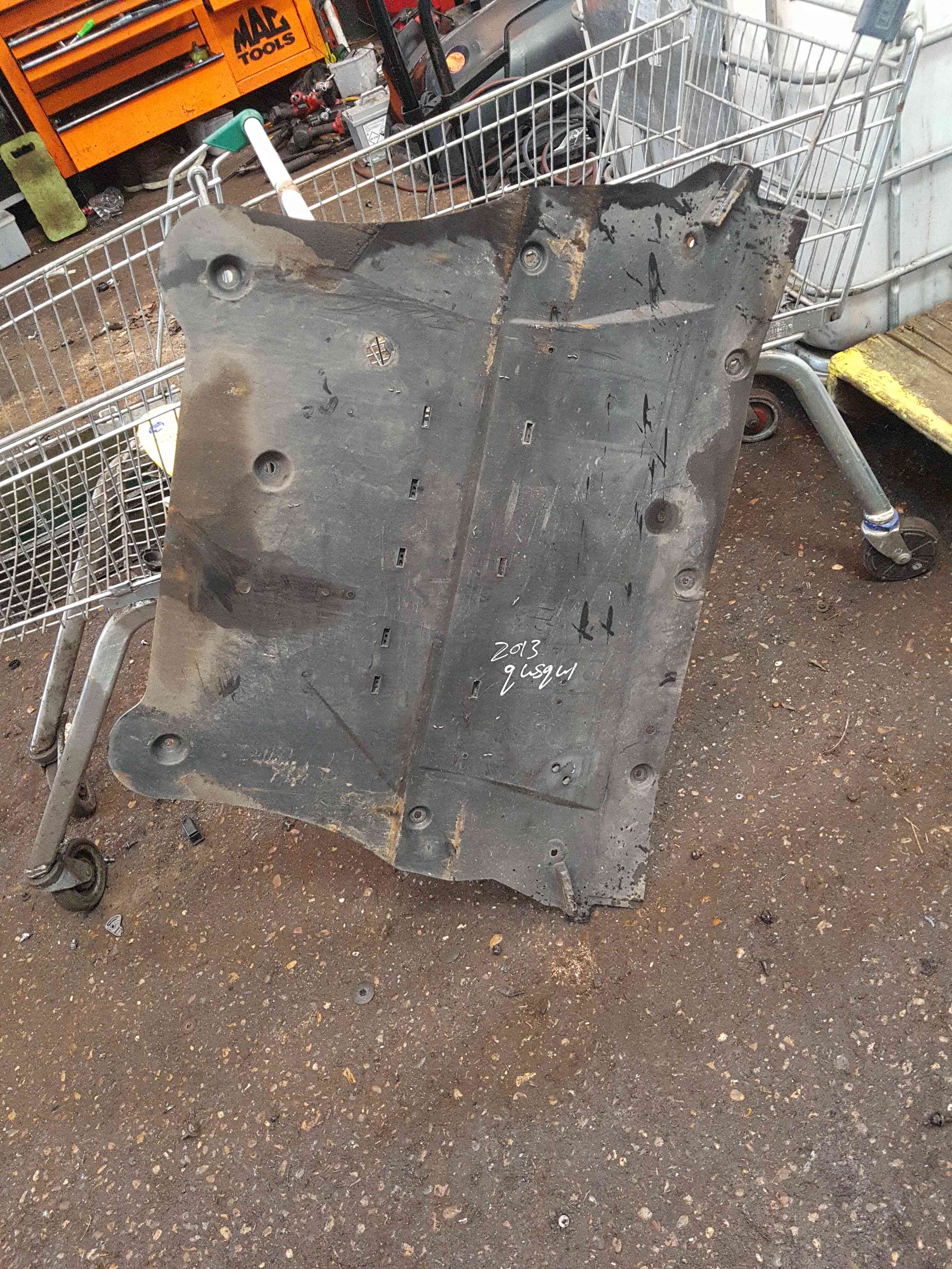 Thumb 2 Nissan Qashqai 2006-2013 Front Undertray Trim Plastic 75831BR00A