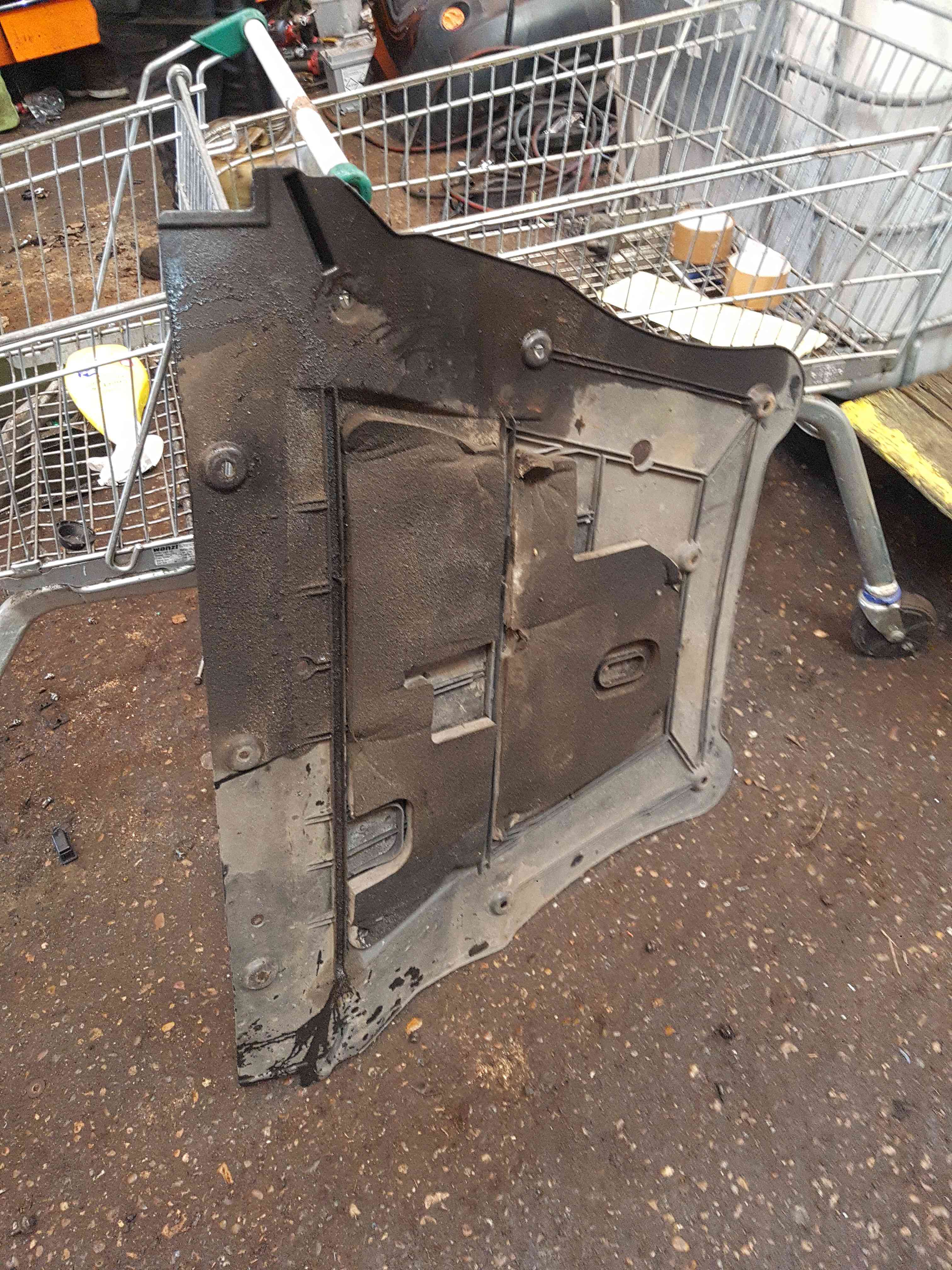 Thumb 3 Nissan Qashqai 2006-2013 Front Undertray Trim Plastic 75831BR00A