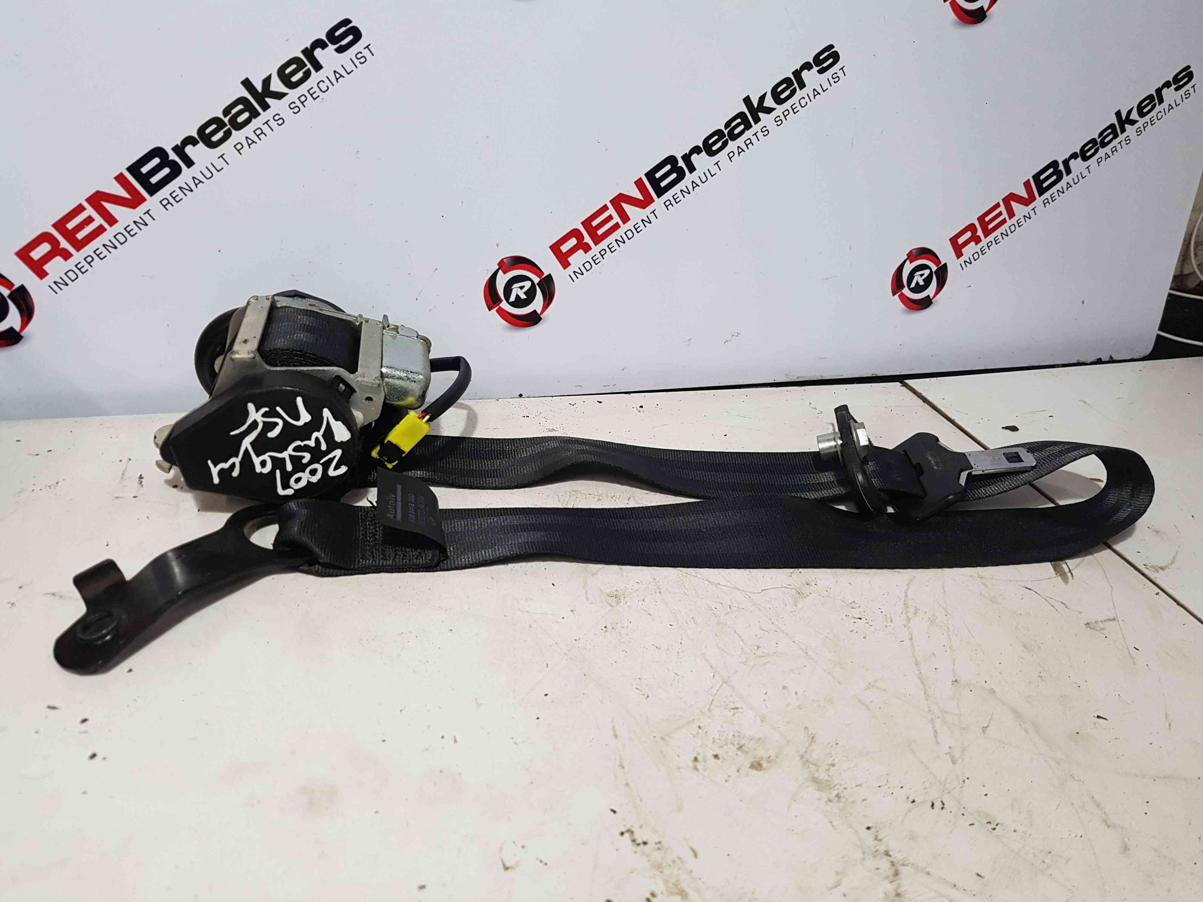 Thumb 7 Nissan Qashqai 2006-2013 NSF Driver OSF Front Seat Belt 