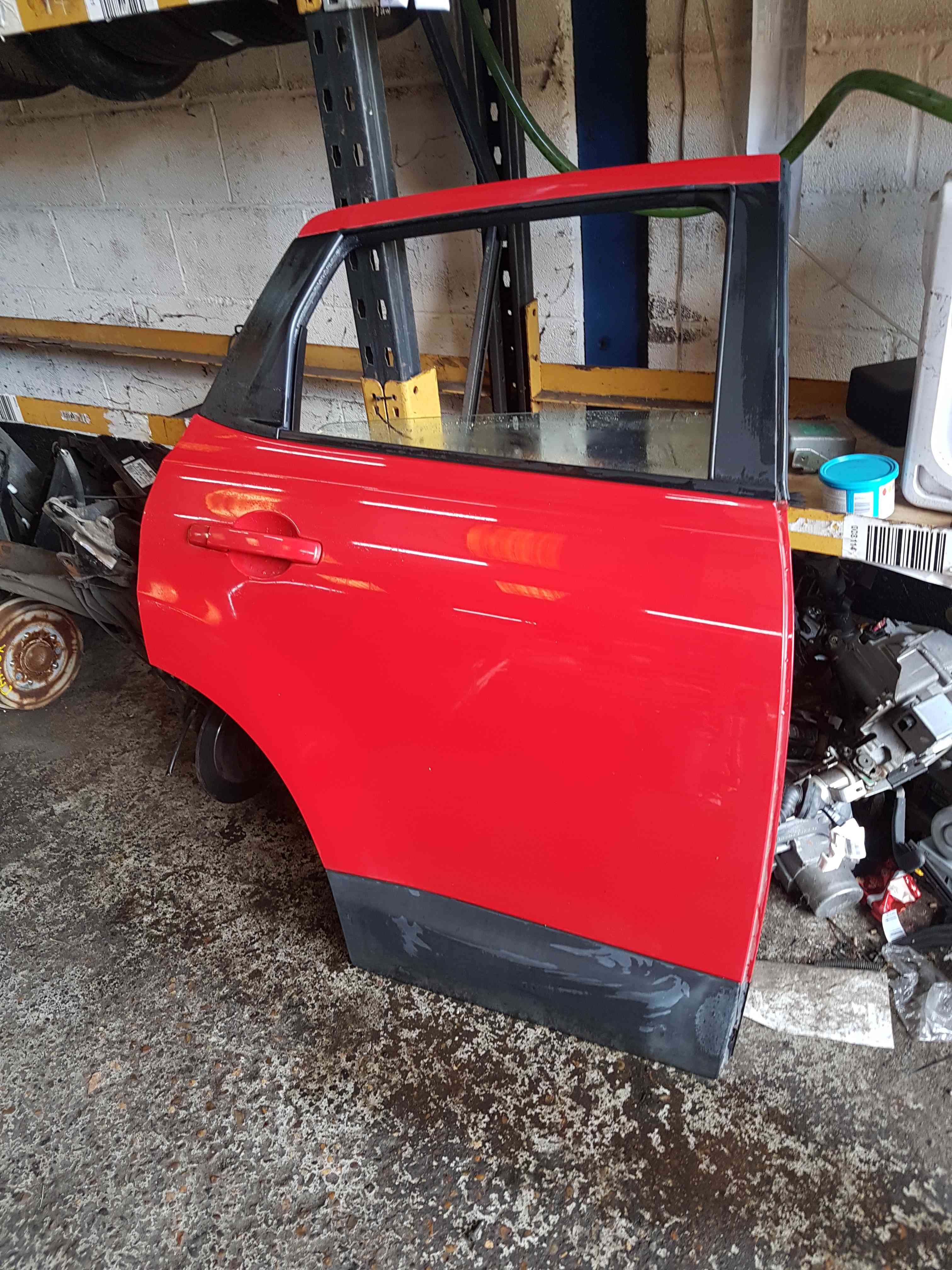 Thumb 4 Nissan Qashqai 2006-2013 Drivers OSR Rear Door Z10 RED