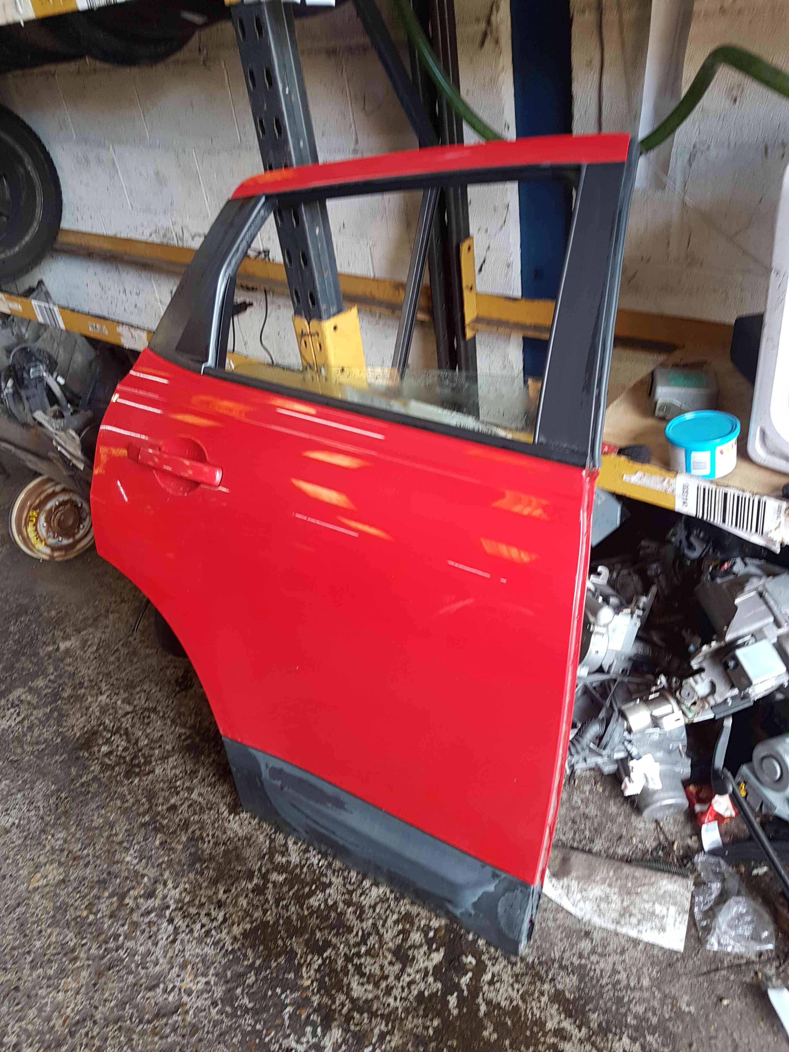 Thumb 8 Nissan Qashqai 2006-2013 Drivers OSR Rear Door Z10 RED