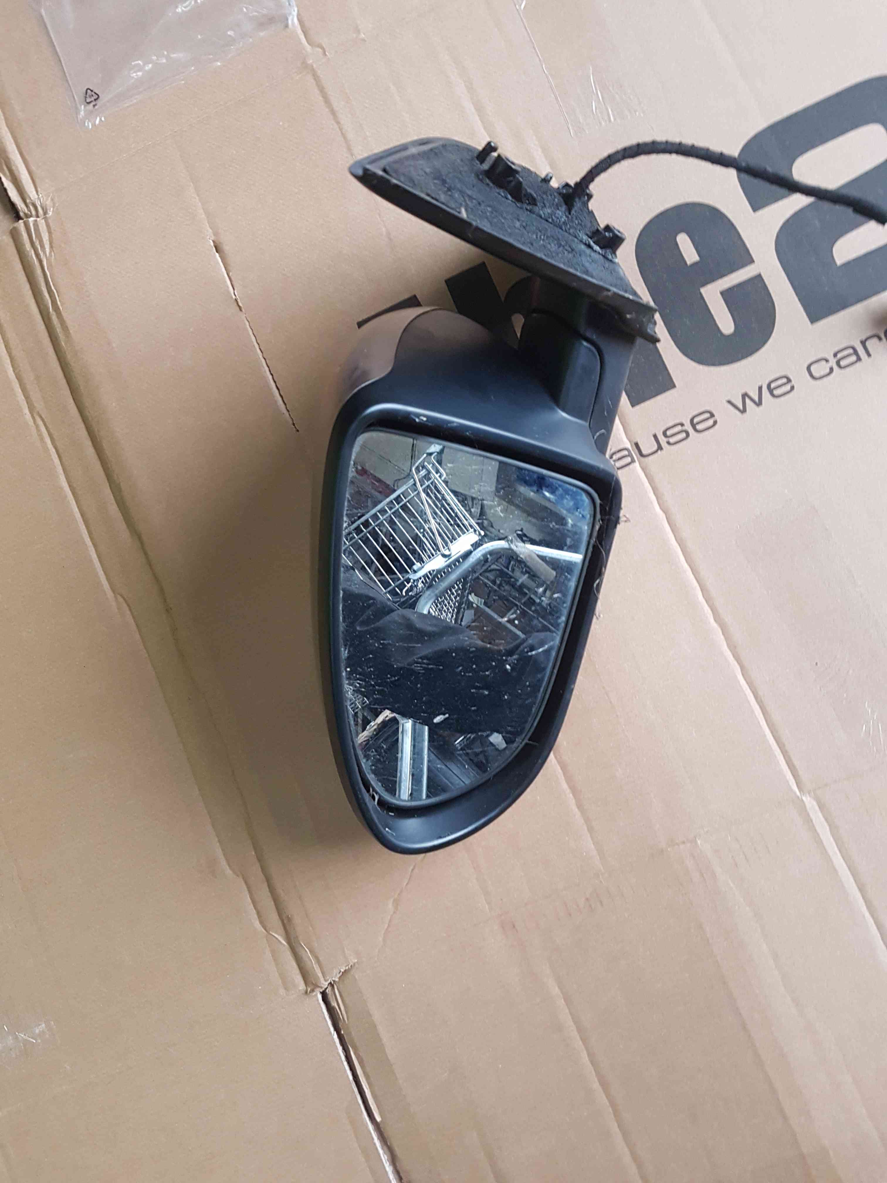 Thumb 2 Nissan Qashqai 2006-2013 NSF Passenger Wing Mirror C30 Cafe Latte