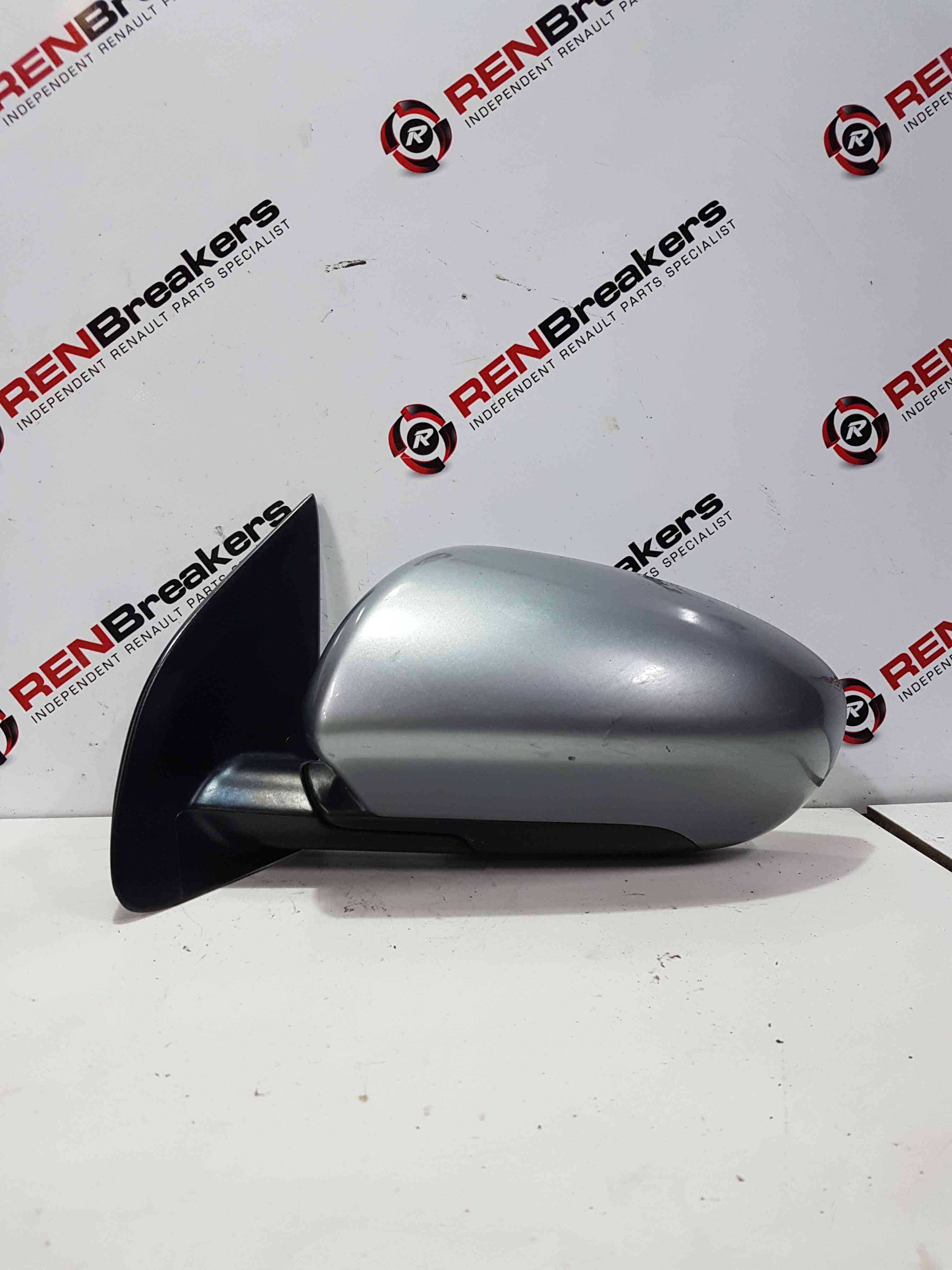 Thumb 3 Nissan Qashqai 2006-2013 NSF Passenger Wing Mirror Titanium Grey KAQ Folding