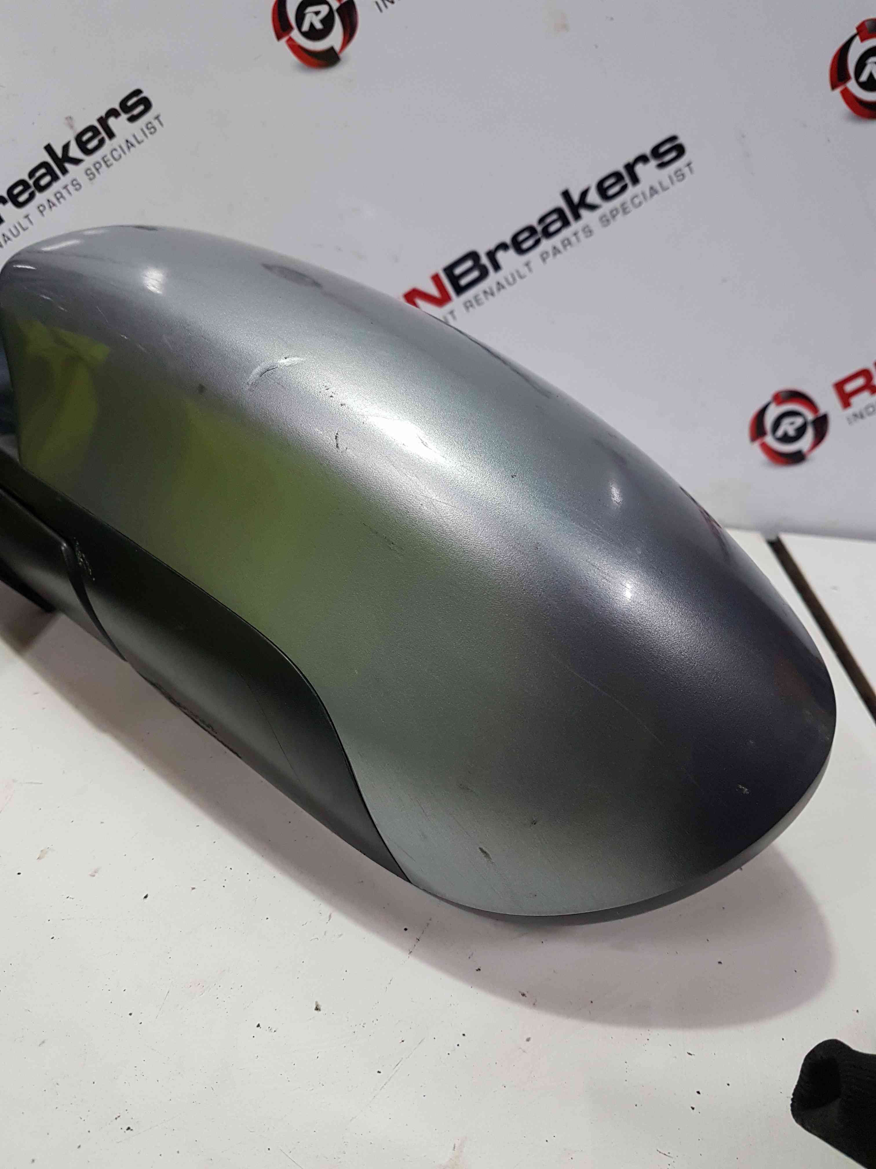 Thumb 5 Nissan Qashqai 2006-2013 NSF Passenger Wing Mirror Titanium Grey KAQ Folding