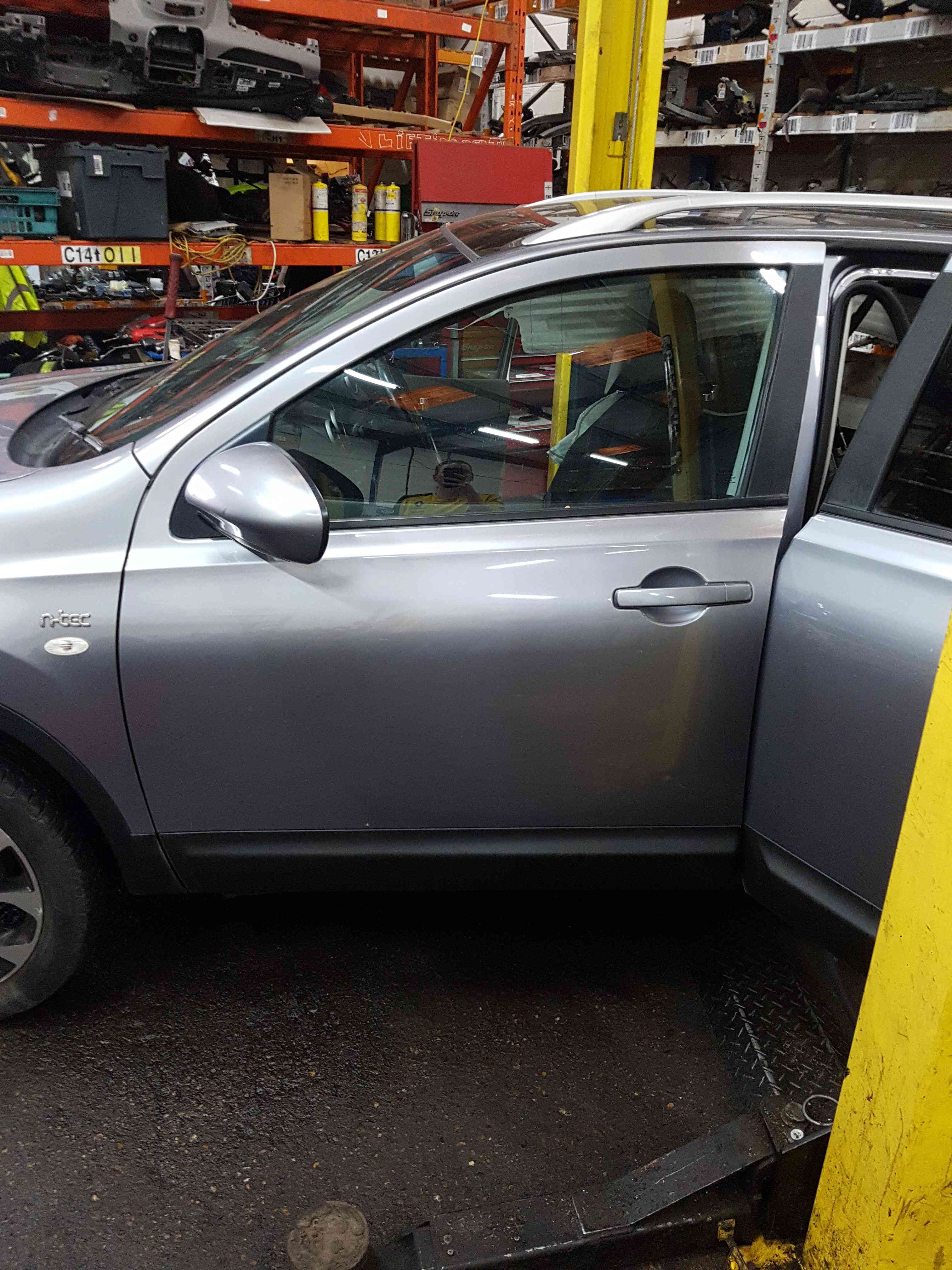 Thumb 2 Nissan Qashqai 2006-2013 Passenger NSF Front Door Grey Blue KAQ