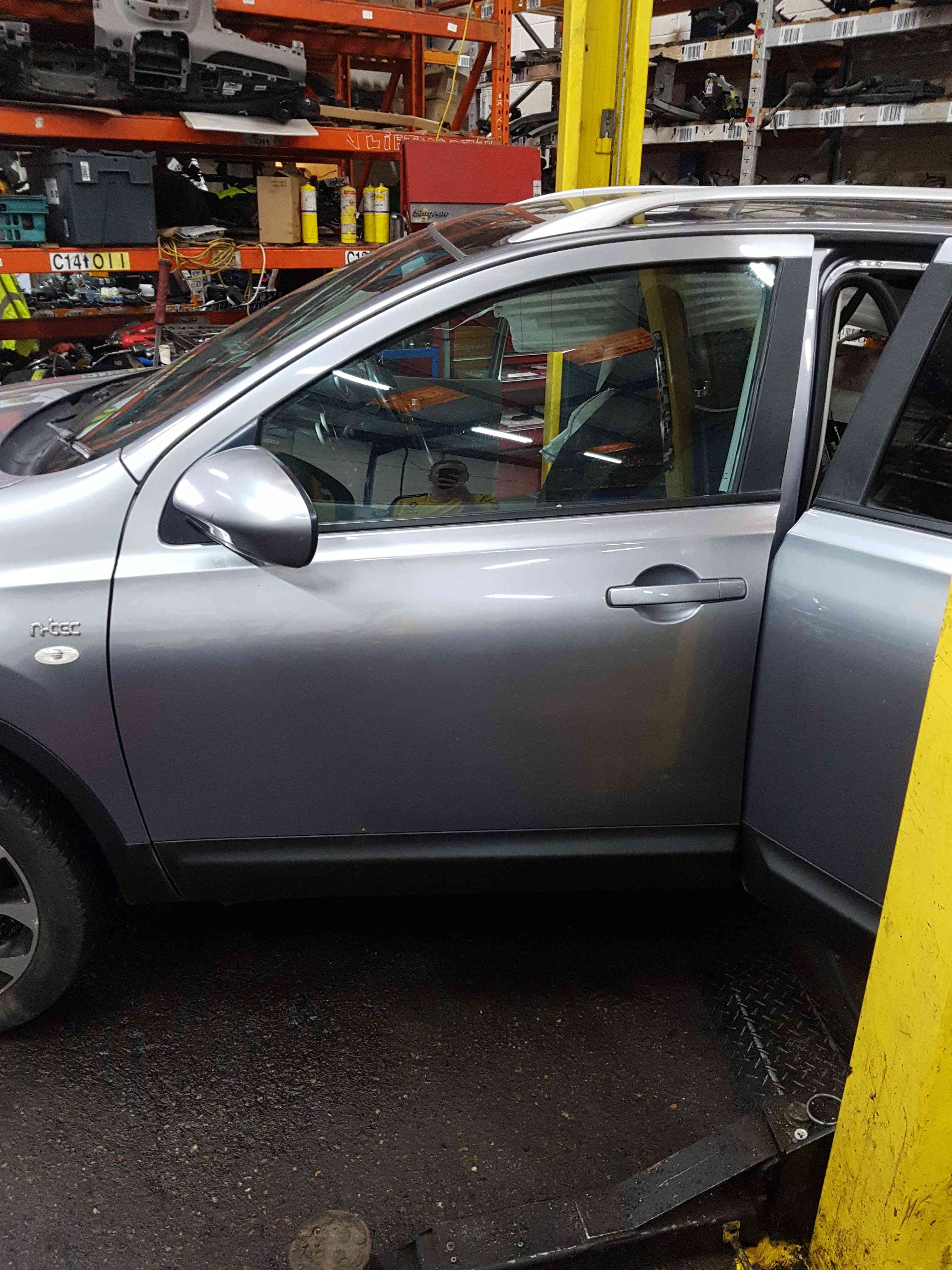 Thumb 3 Nissan Qashqai 2006-2013 Passenger NSF Front Door Grey Blue KAQ