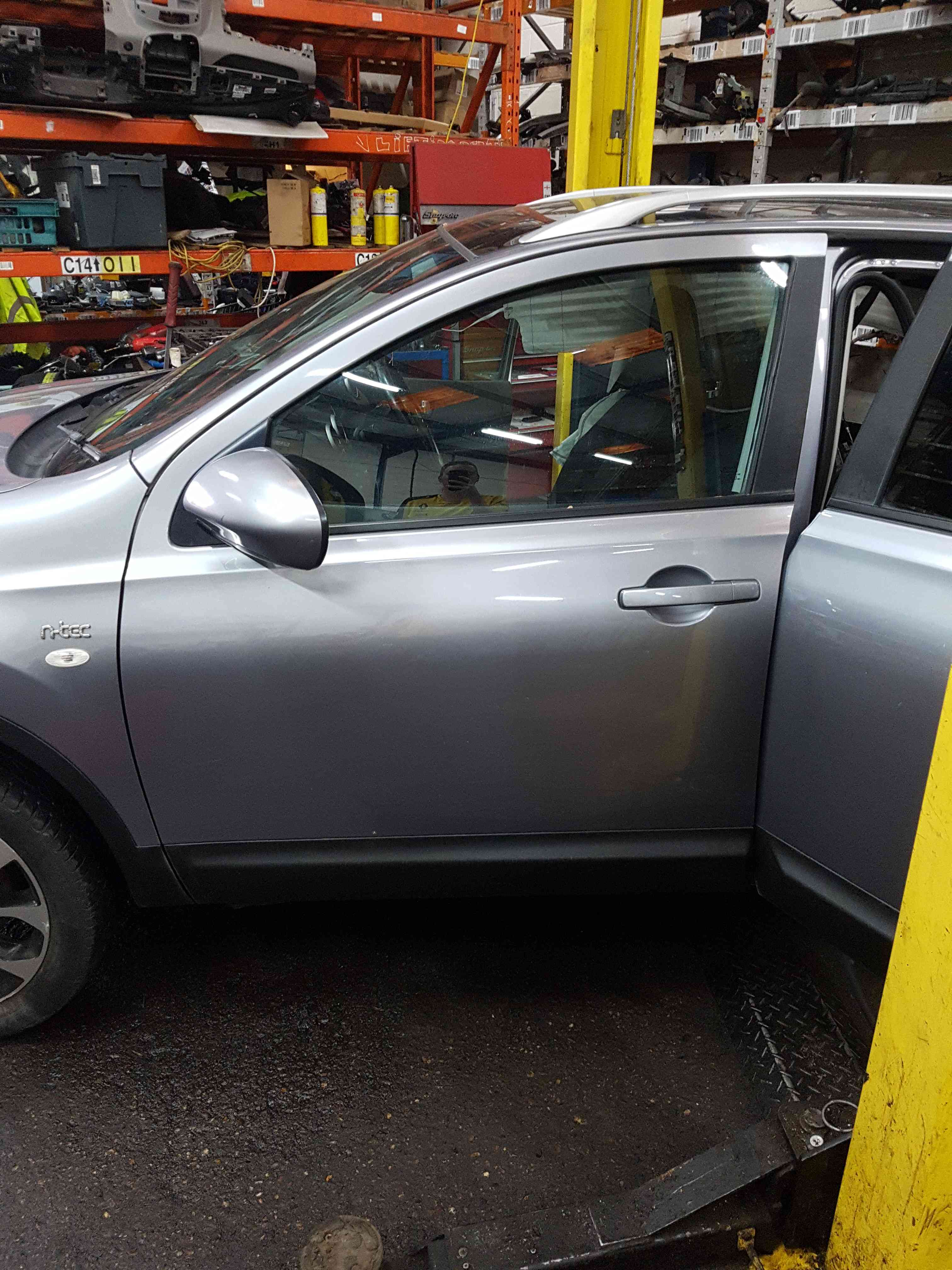 Thumb 4 Nissan Qashqai 2006-2013 Passenger NSF Front Door Grey Blue KAQ