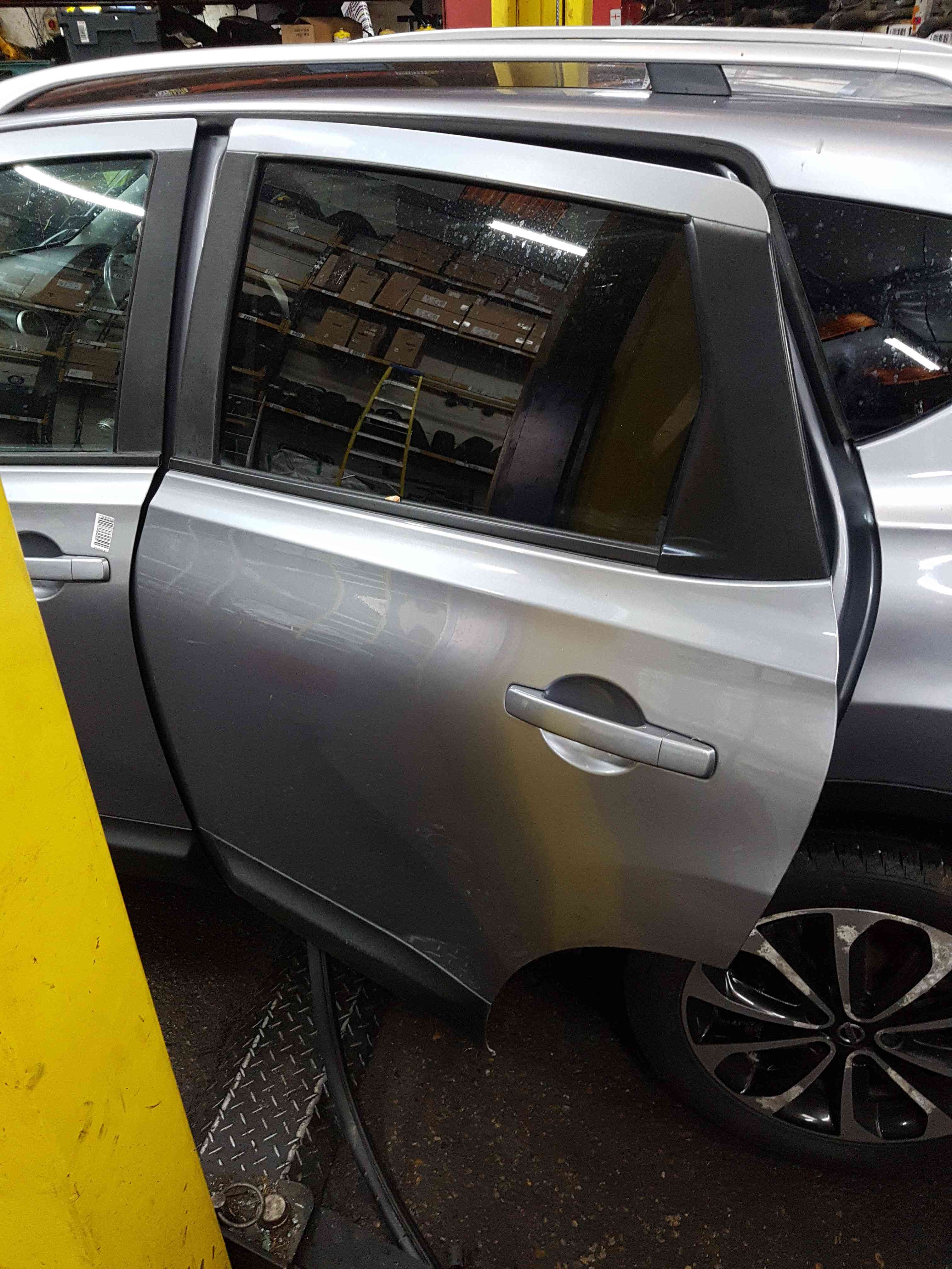 Thumb 2 Nissan Qashqai 2006-2013 Passenger NSR Rear Door Grey Blue KAQ