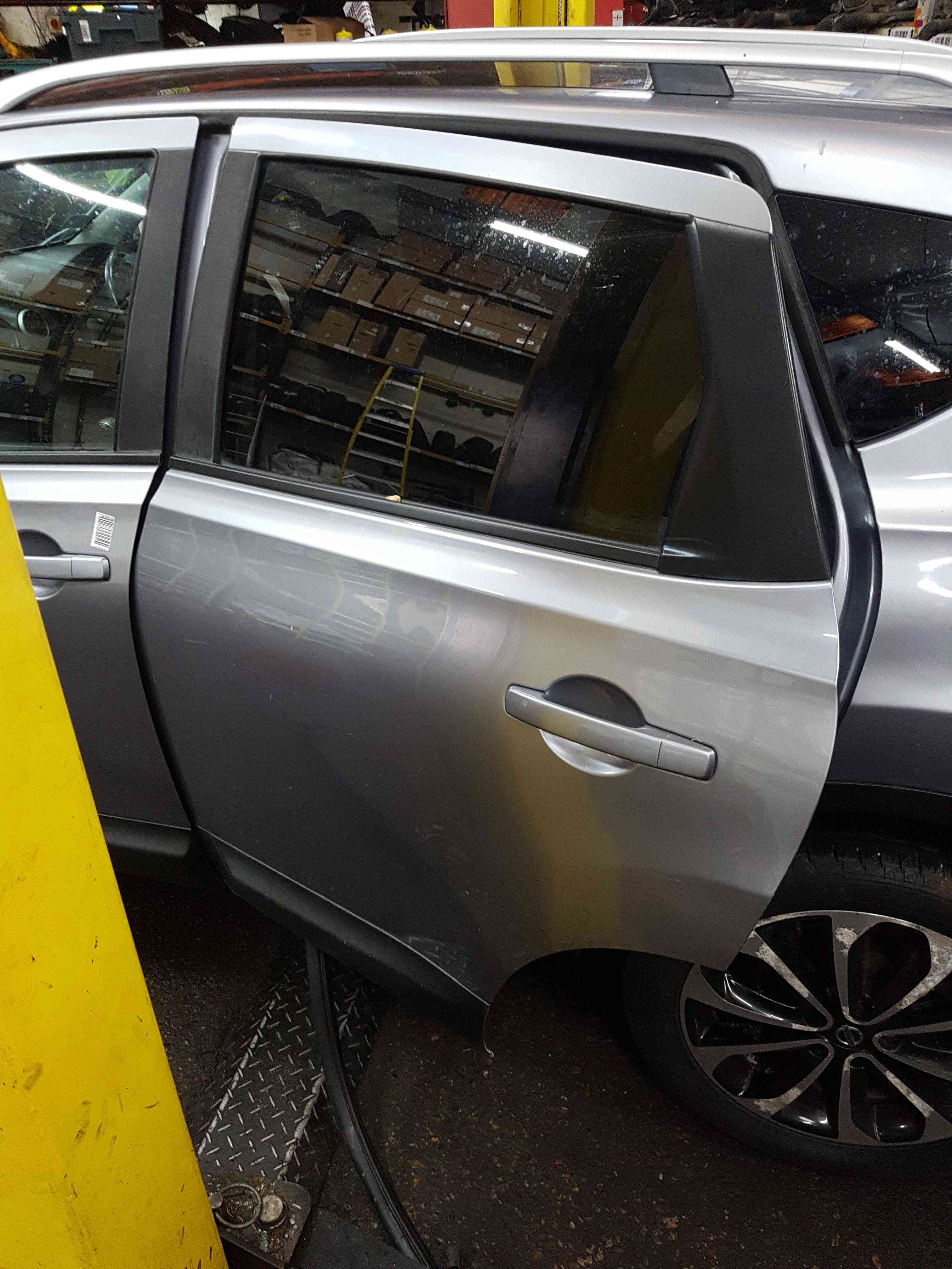 Thumb 3 Nissan Qashqai 2006-2013 Passenger NSR Rear Door Grey Blue KAQ