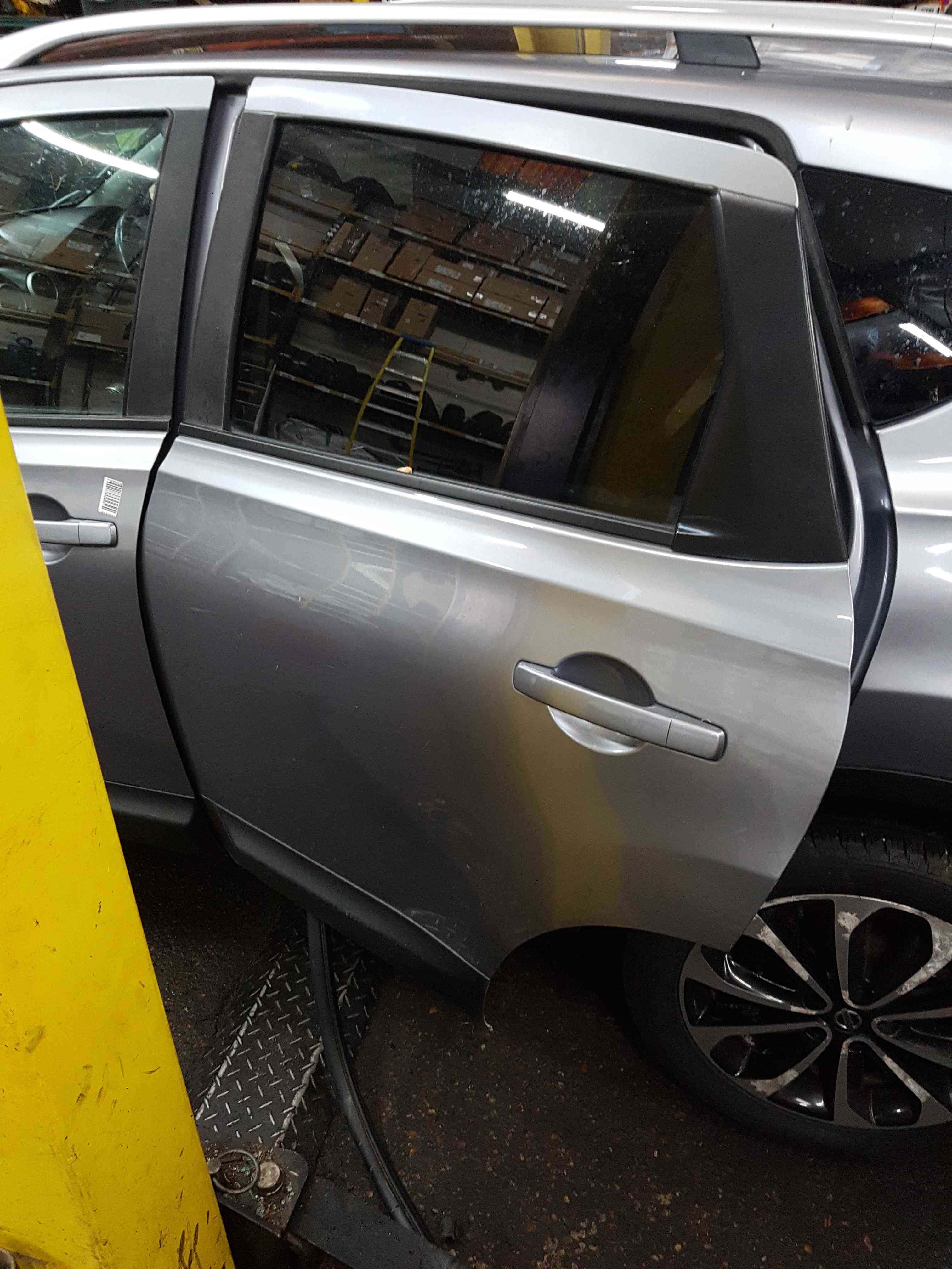 Thumb 4 Nissan Qashqai 2006-2013 Passenger NSR Rear Door Grey Blue KAQ
