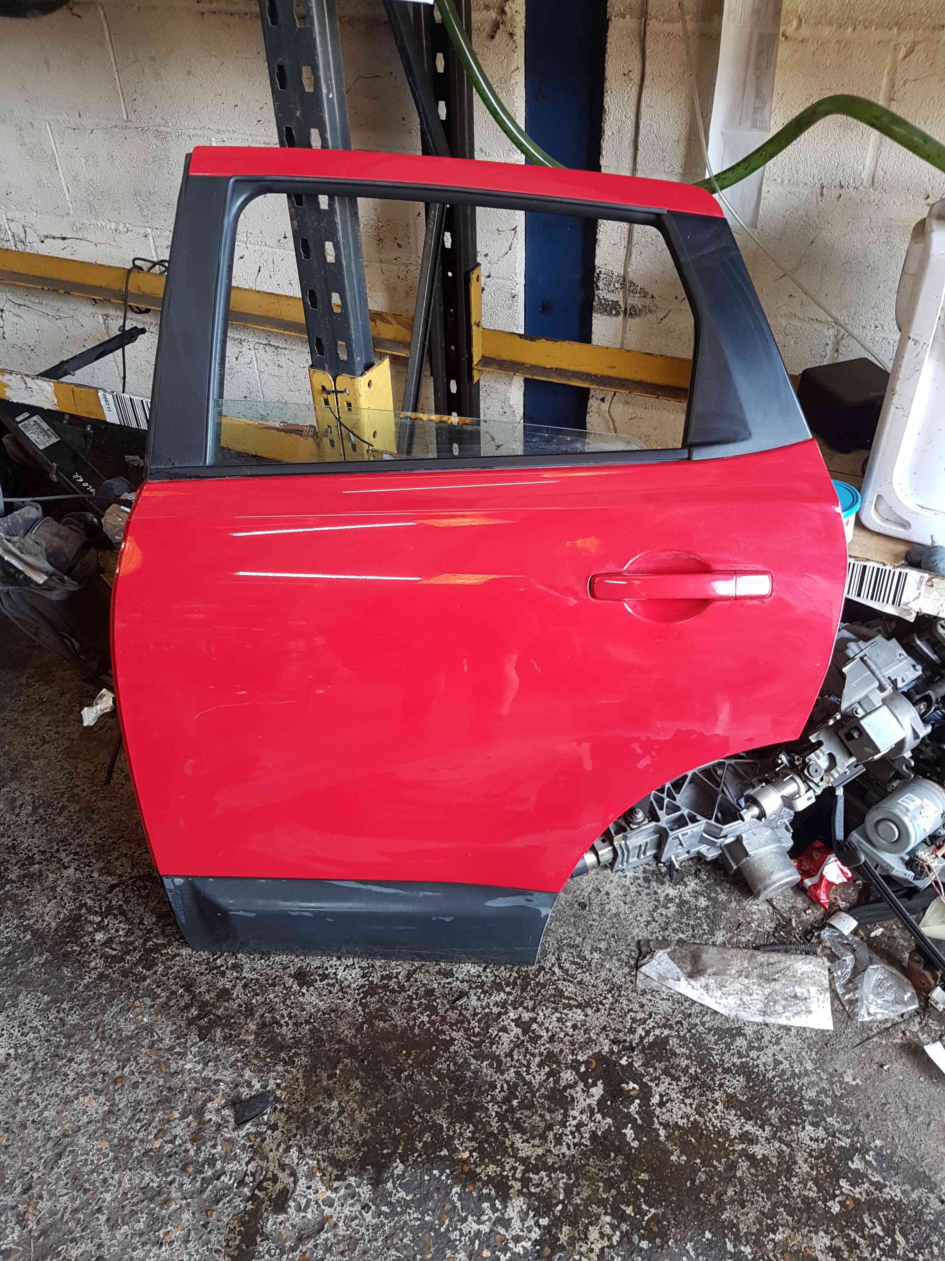 Thumb 2 Nissan Qashqai 2006-2013 Passenger NSR Rear Door Z10 RED