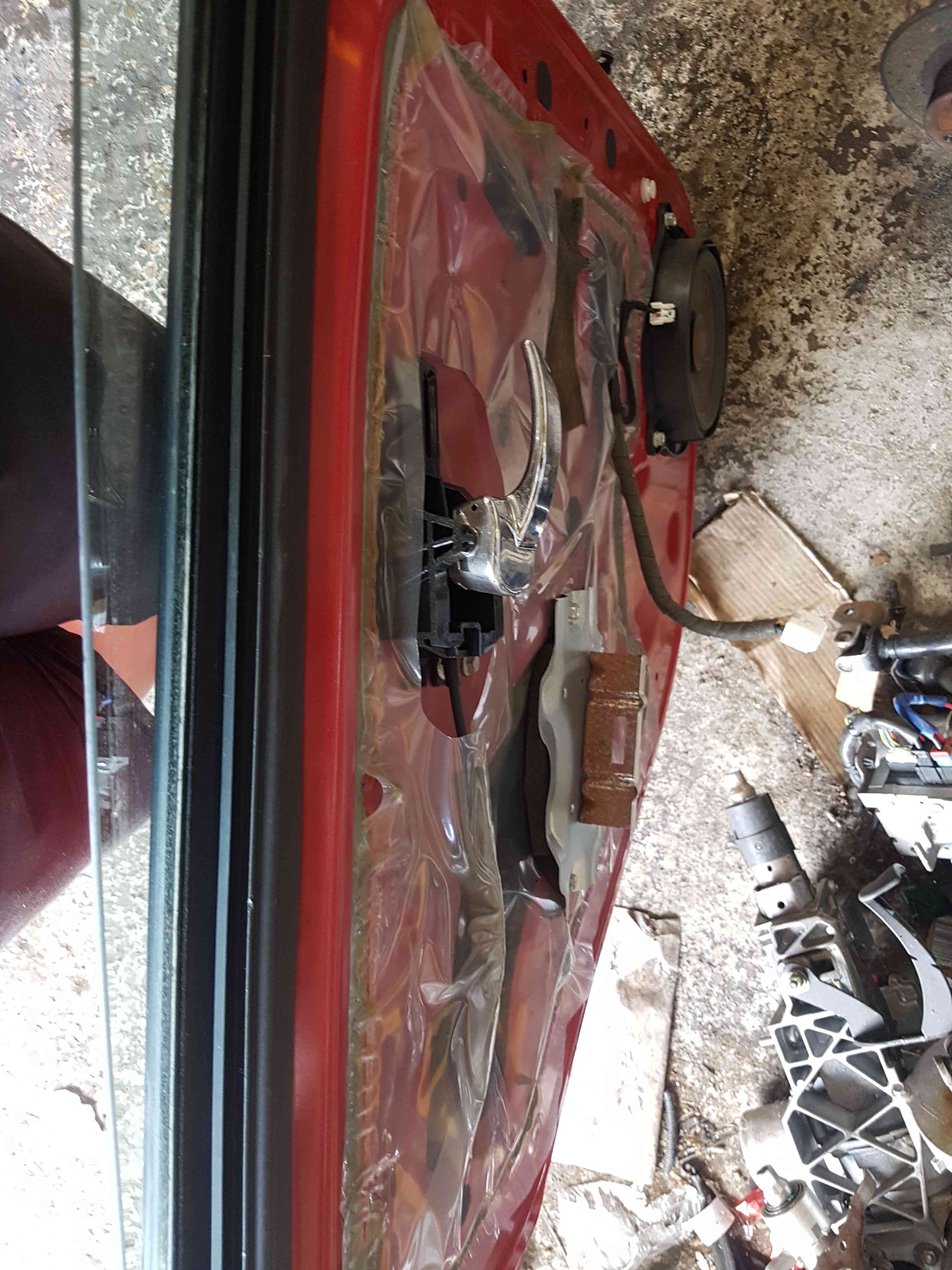 Thumb 4 Nissan Qashqai 2006-2013 Passenger NSR Rear Door Z10 RED