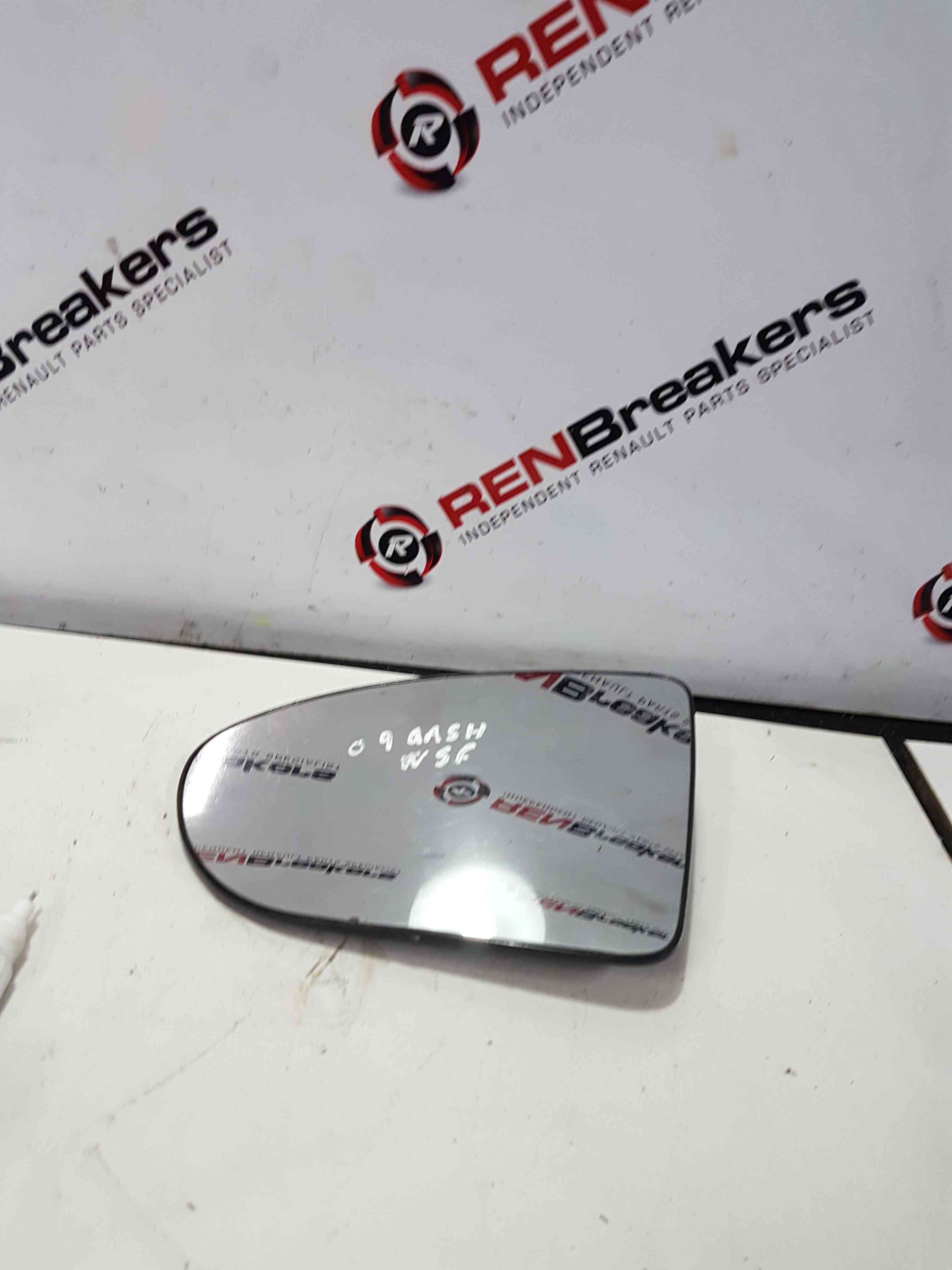 Thumb 3 Nissan Qashqai 2006-2013 Passenger Ns Mirror Glass