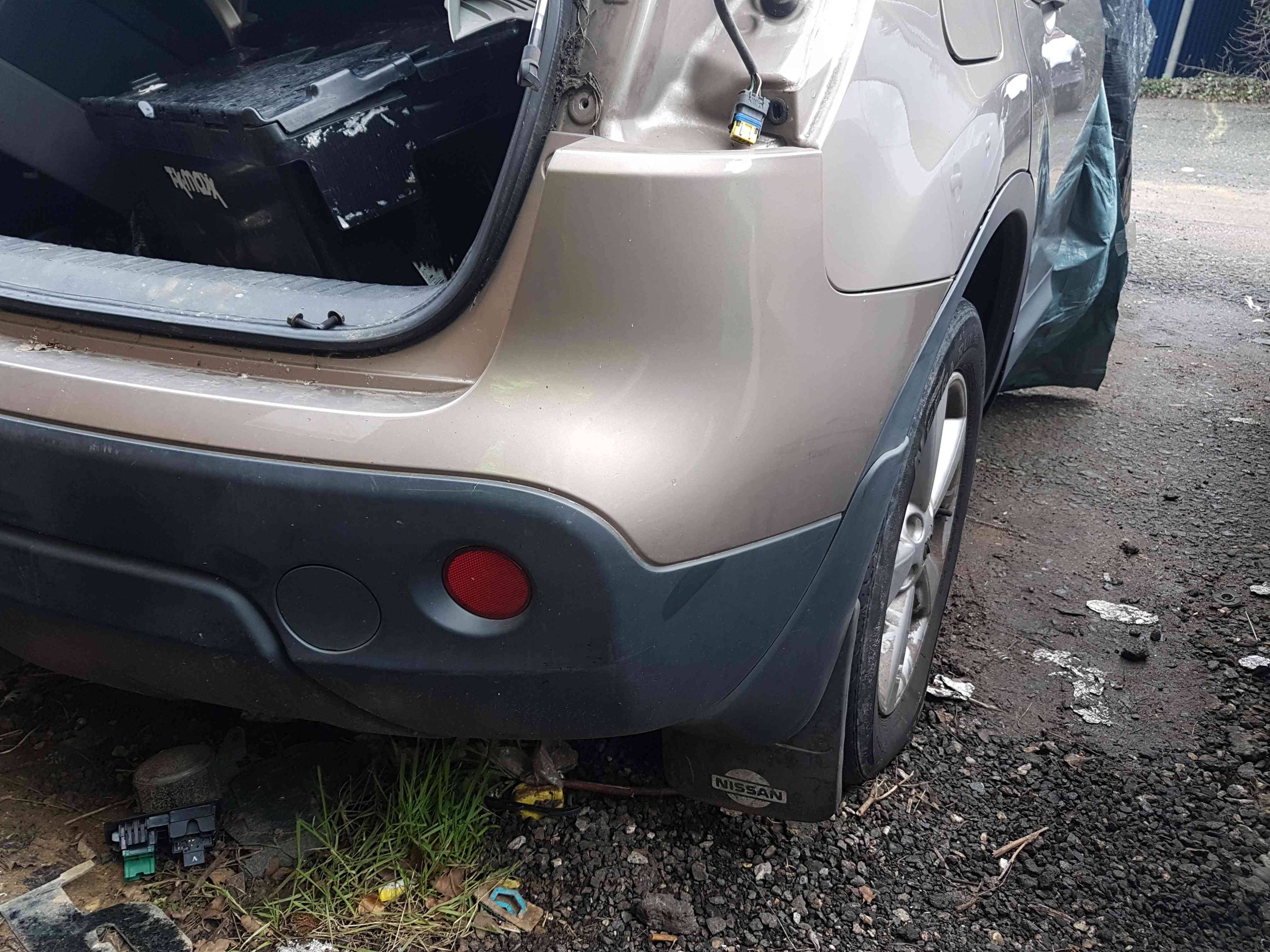 Thumb 2 Nissan Qashqai 2006-2013 Rear Bumper Panel C30 Cafe Latte