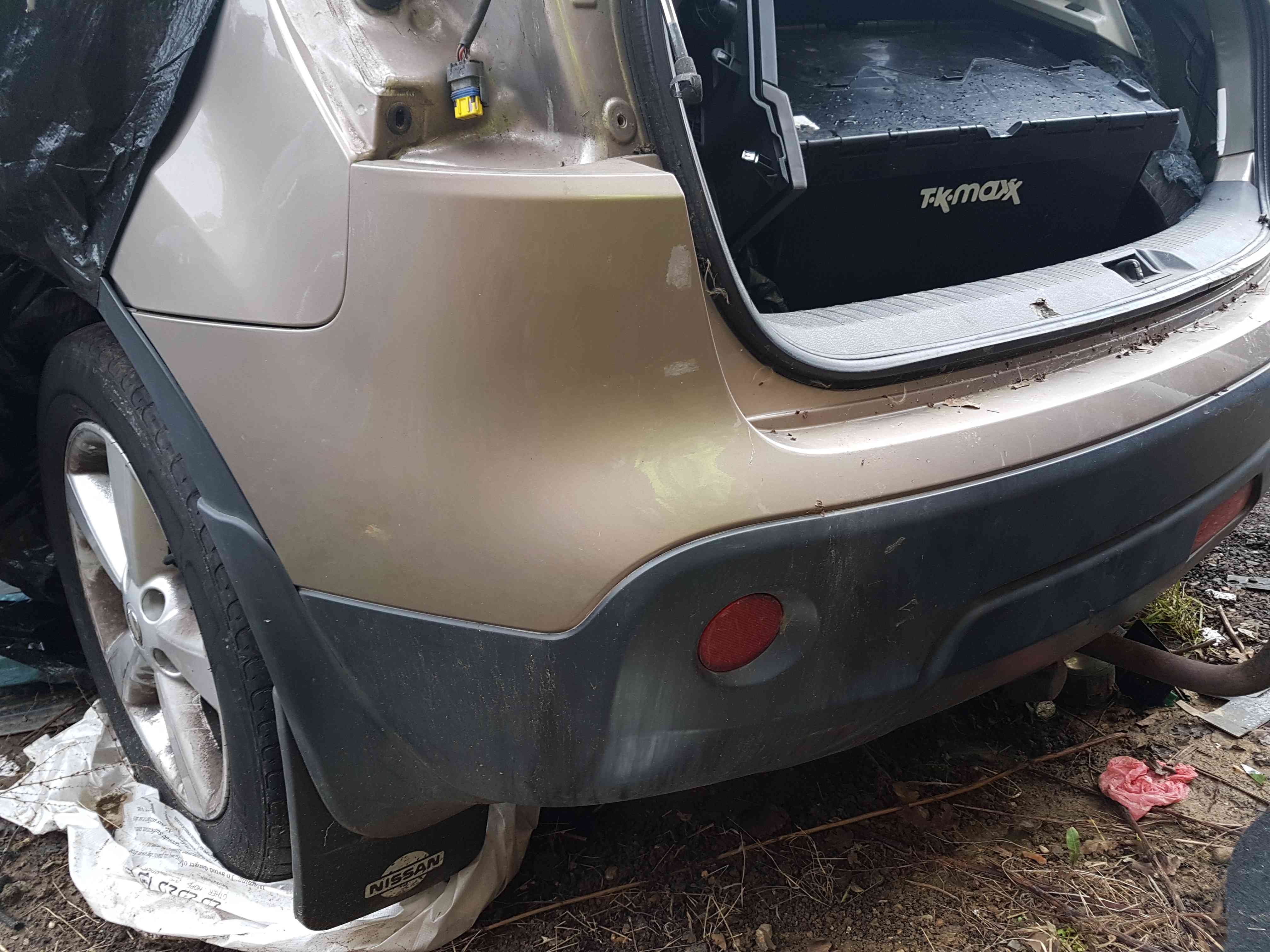 Thumb 3 Nissan Qashqai 2006-2013 Rear Bumper Panel C30 Cafe Latte