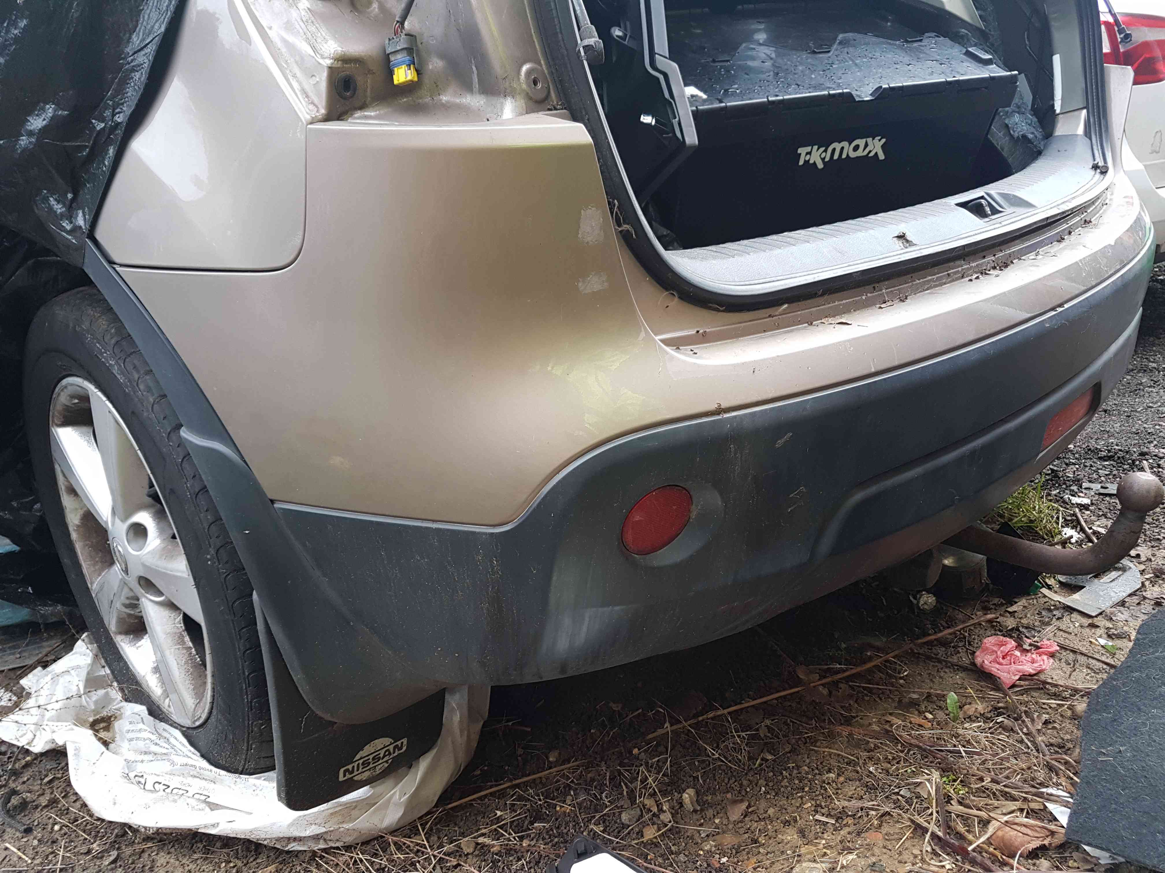 Thumb 4 Nissan Qashqai 2006-2013 Rear Bumper Panel C30 Cafe Latte