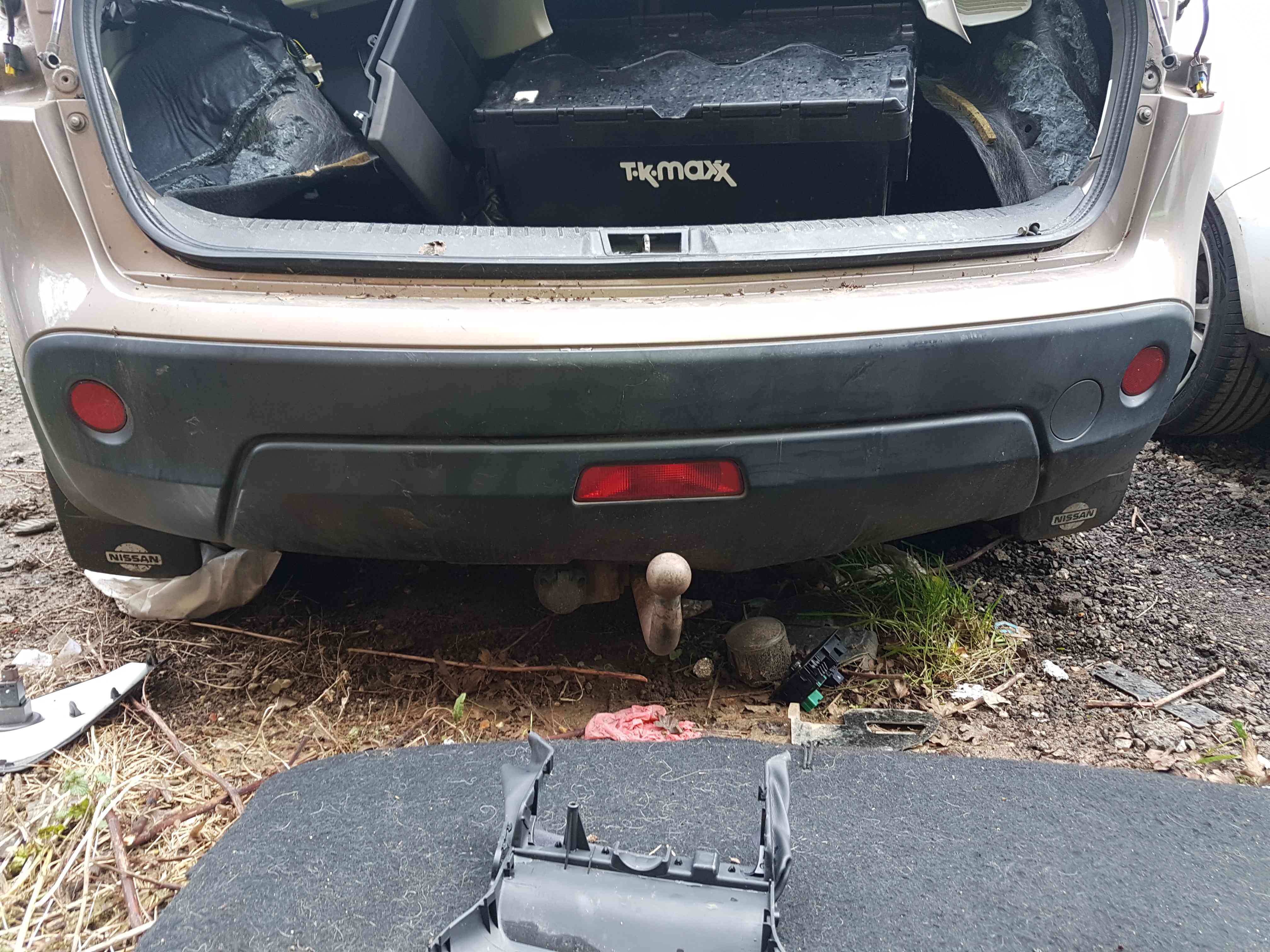 Thumb 7 Nissan Qashqai 2006-2013 Rear Bumper Panel C30 Cafe Latte