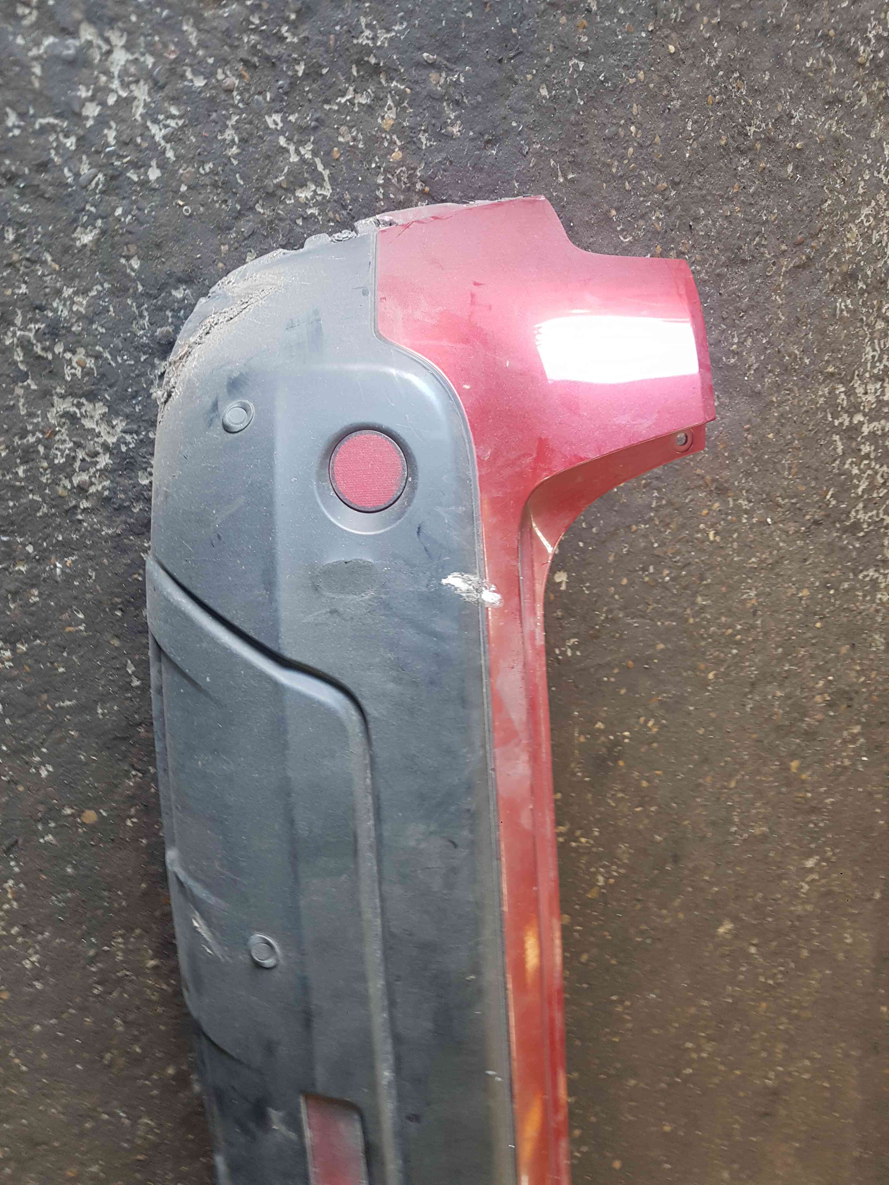 Thumb 4 Nissan Qashqai 2006-2013 Rear Bumper RED Naj + Sensors