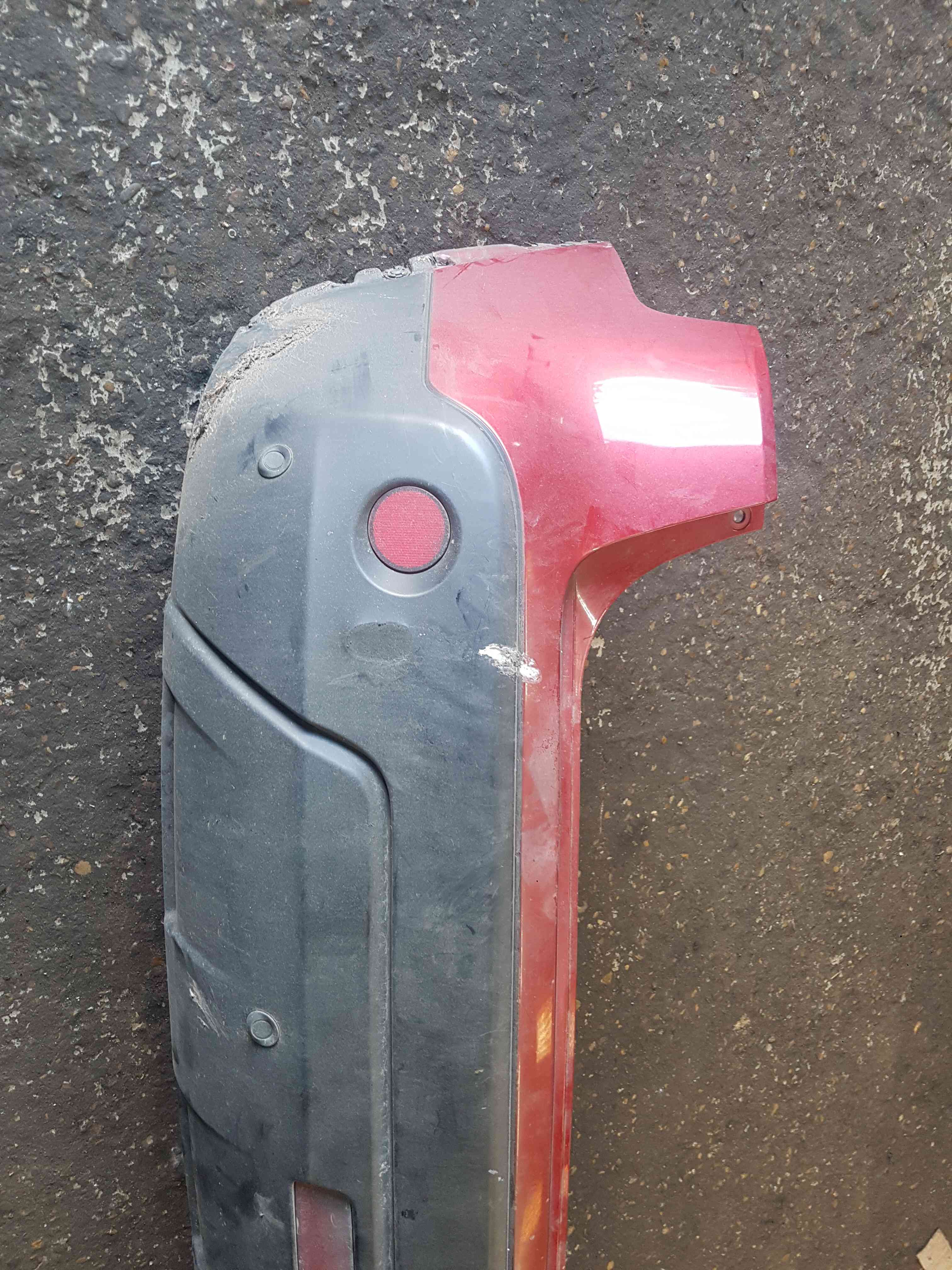 Thumb 5 Nissan Qashqai 2006-2013 Rear Bumper RED Naj + Sensors