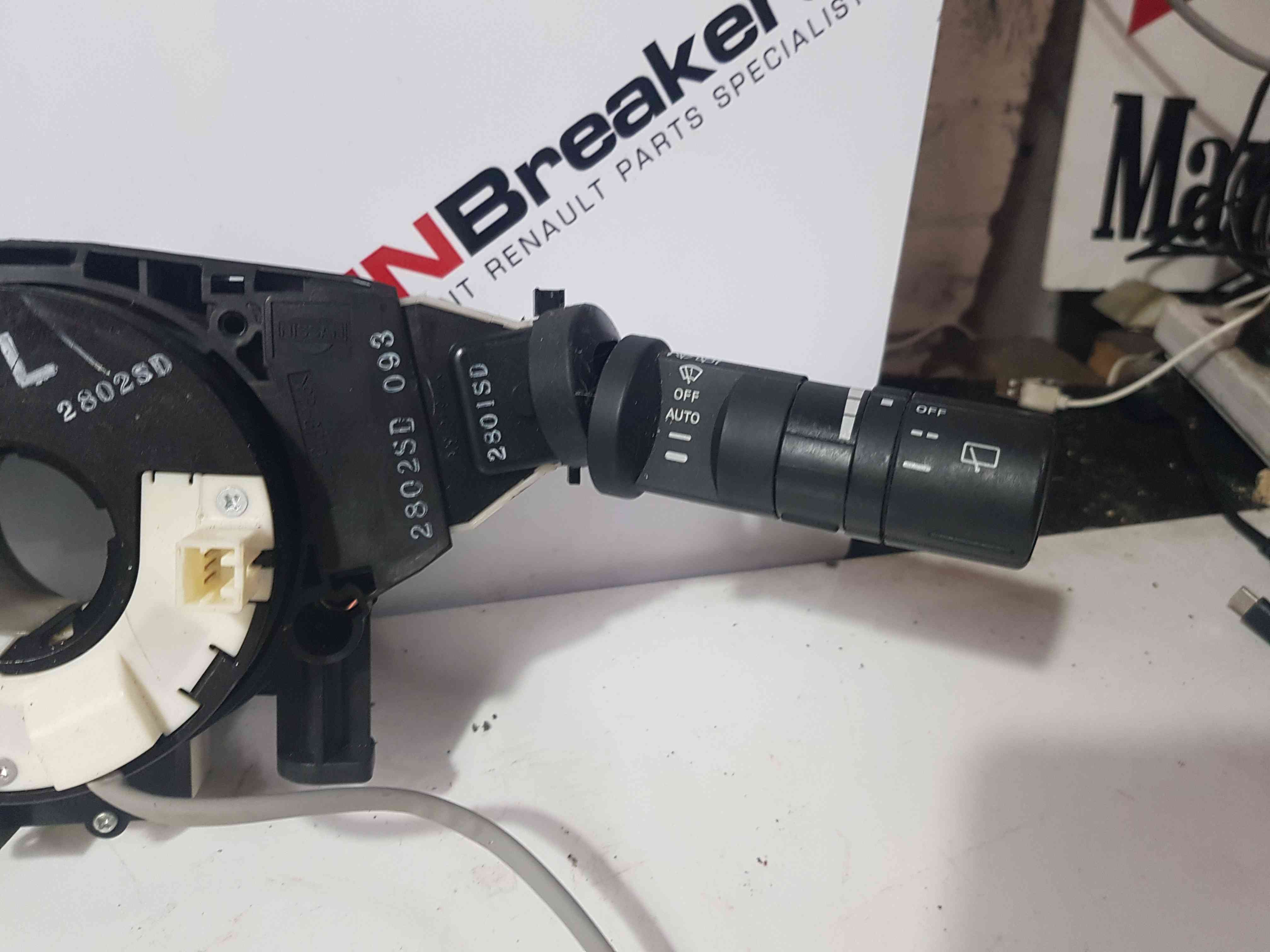 Thumb 3 Nissan Qashqai 2006-2013 Steering Airbag Squib Clock Spring + Stalks 25560BT25A