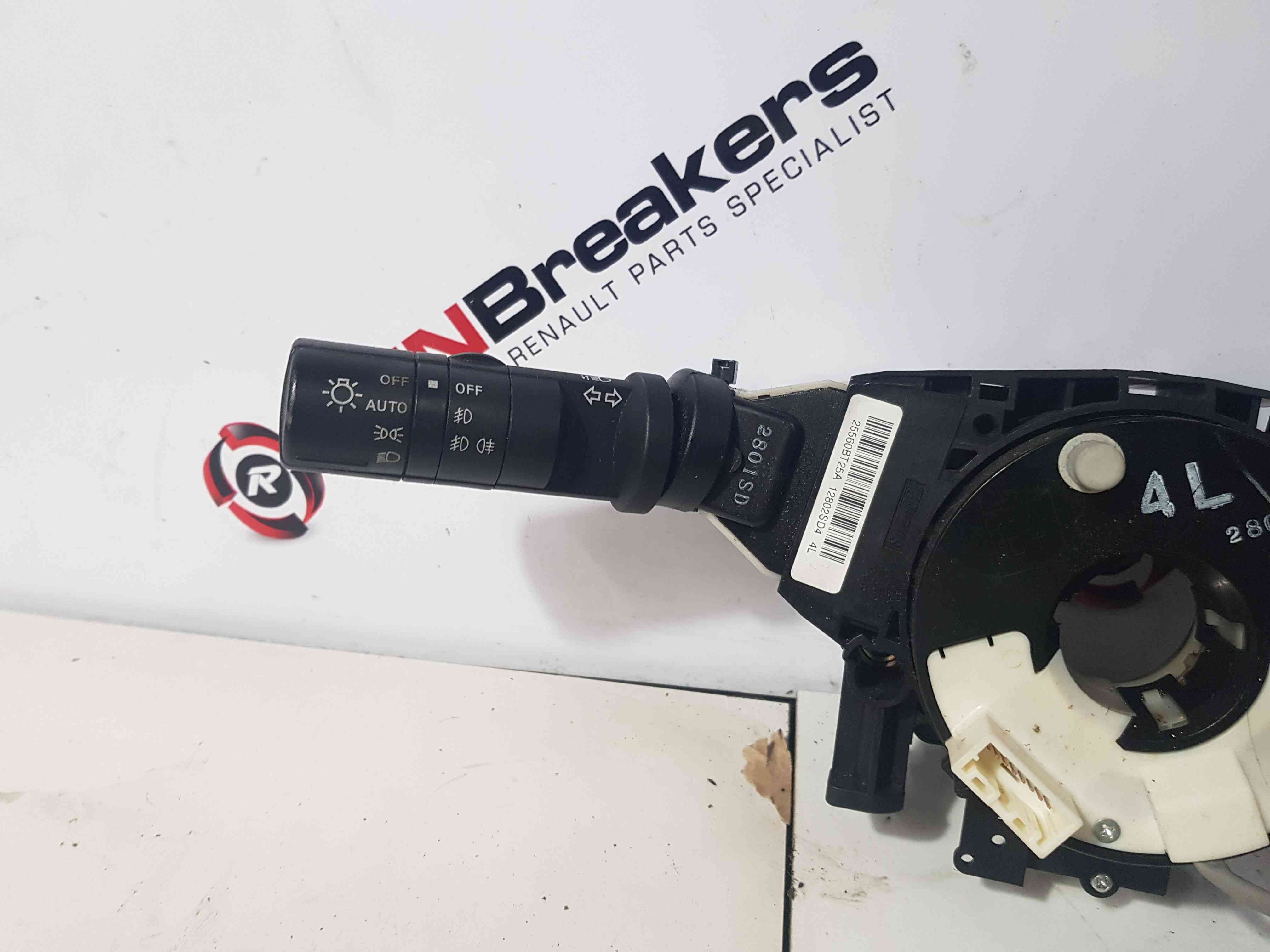 Thumb 5 Nissan Qashqai 2006-2013 Steering Airbag Squib Clock Spring + Stalks 25560BT25A