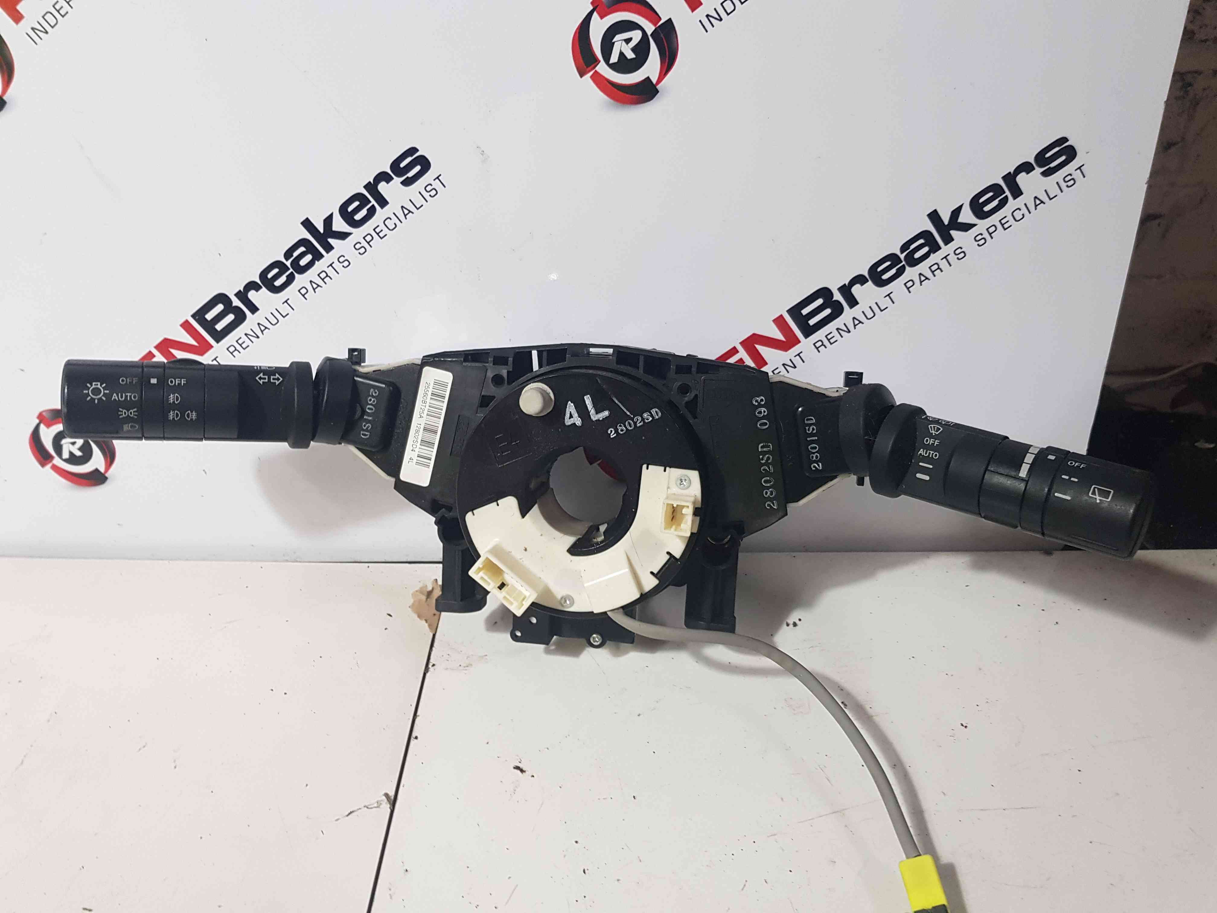 Thumb 2 Nissan Qashqai 2006-2013 Steering Airbag Squib Clock Spring + Stalks 25560BT25A