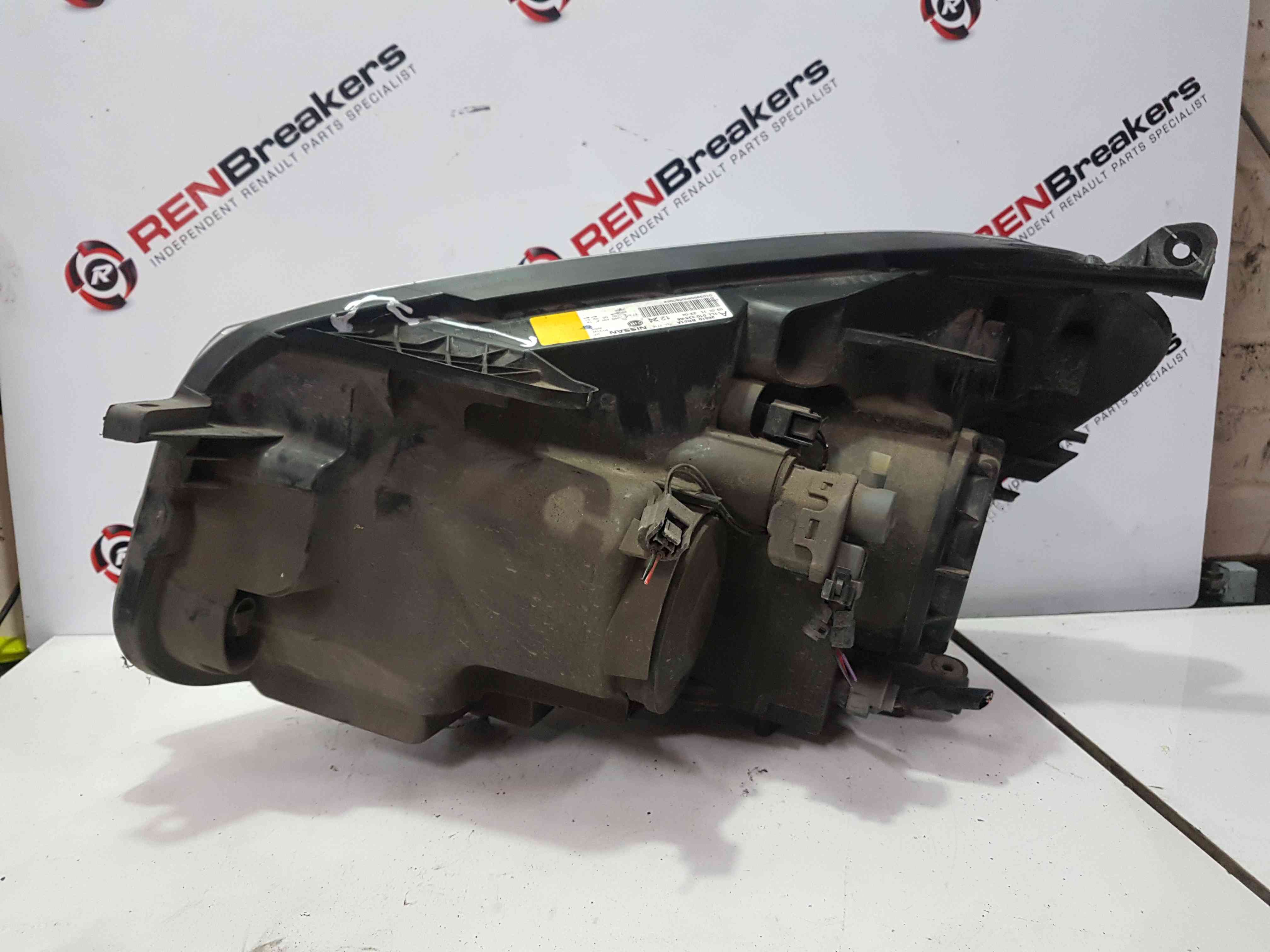 Thumb 6 Nissan Qashqai 2010-2013 OSF Front Driver Headlight 26010Br03a Damaged