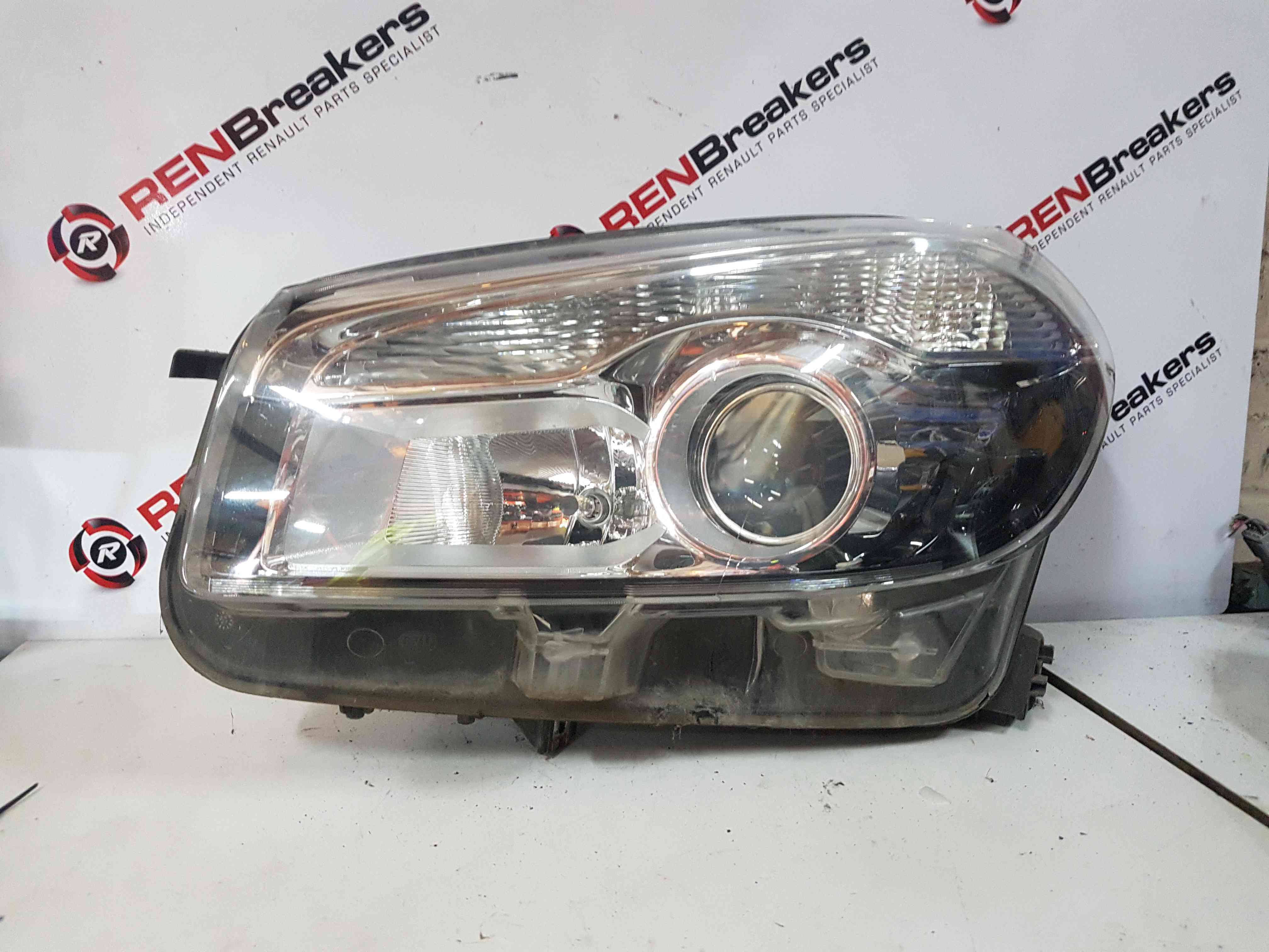 Thumb 4 Nissan Qashqai 2010-2013 Passenger NSF Front Headlight 26060Br03a