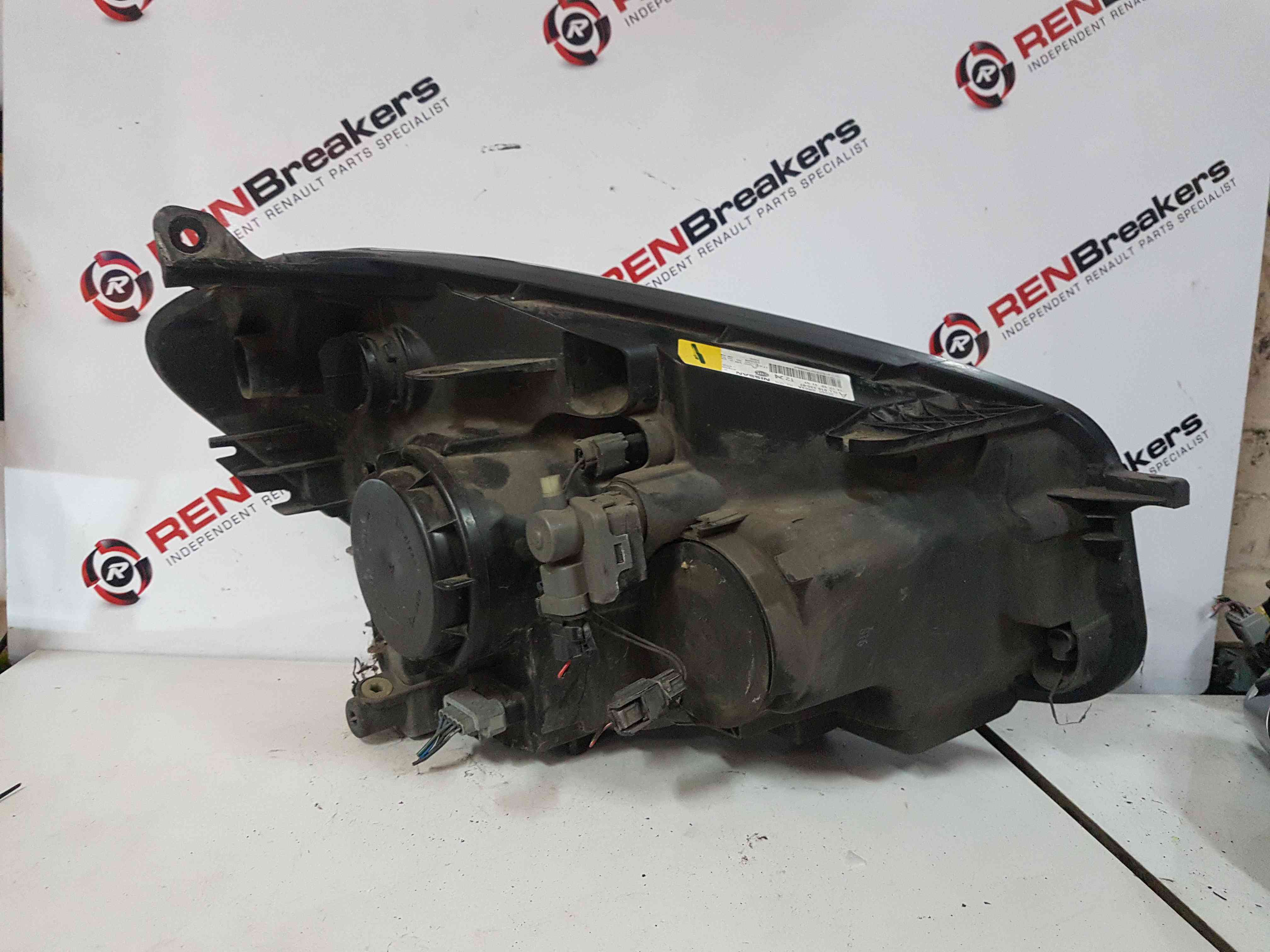 Thumb 5 Nissan Qashqai 2010-2013 Passenger NSF Front Headlight 26060Br03a