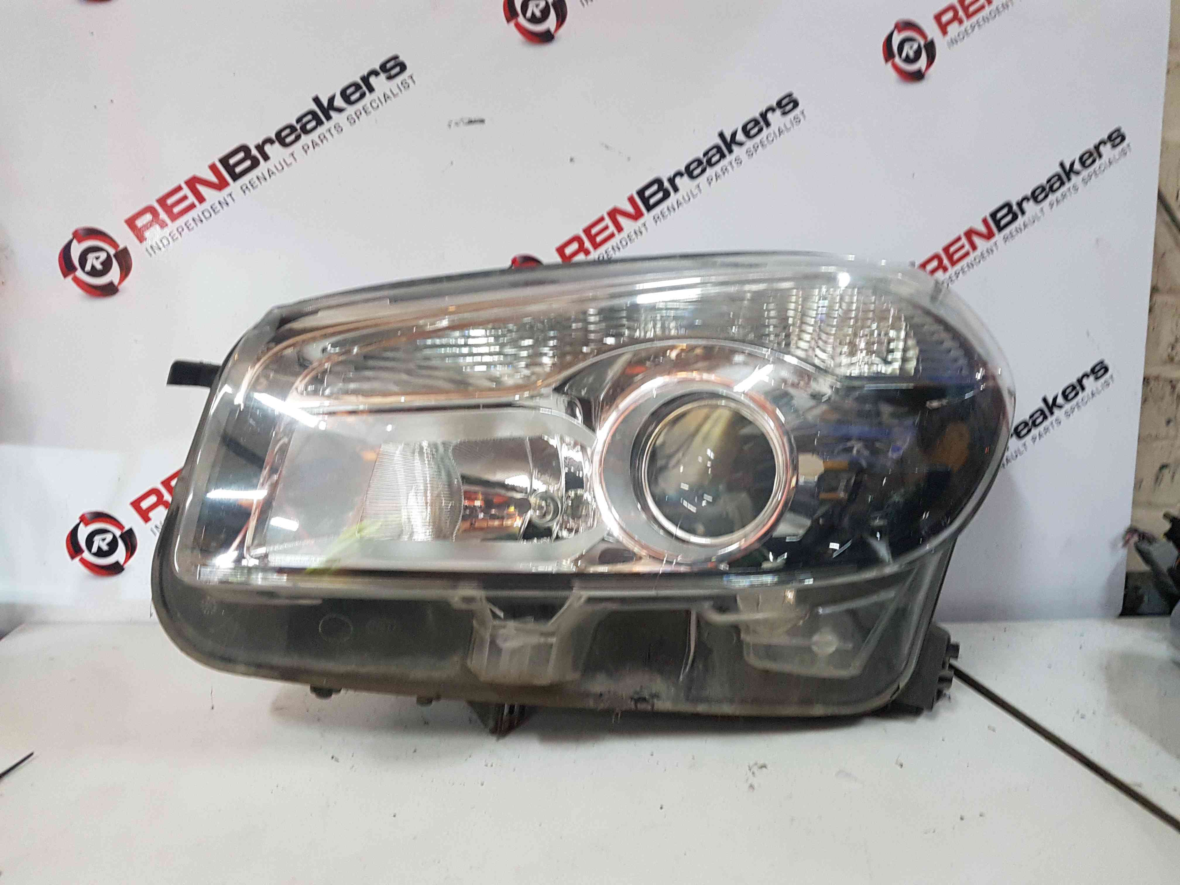 Thumb 2 Nissan Qashqai 2010-2013 Passenger NSF Front Headlight 26060Br03a