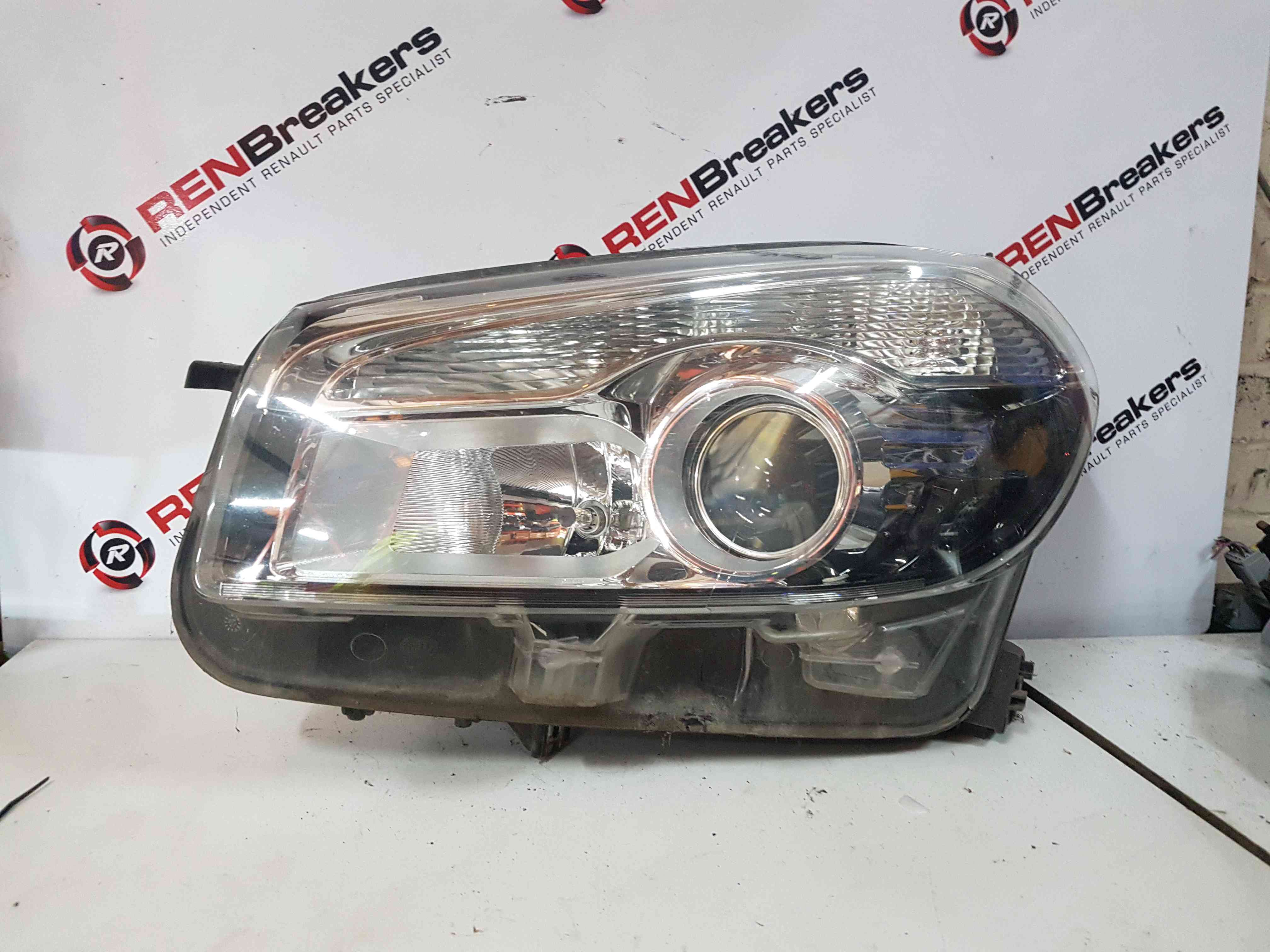 Thumb 3 Nissan Qashqai 2010-2013 Passenger NSF Front Headlight 26060Br03a