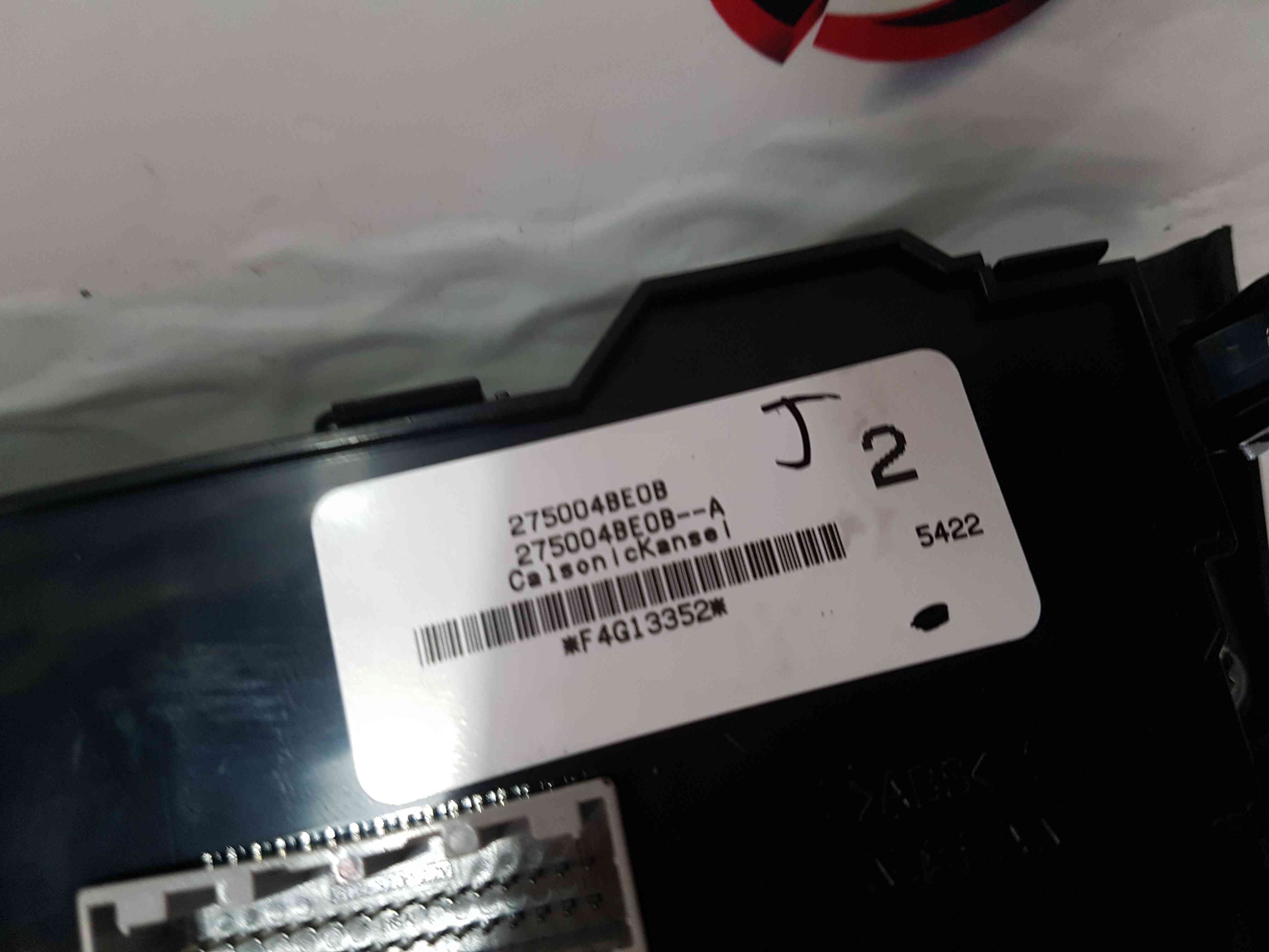 Thumb 5 Nissan Qashqai 2013-2017 Heater Controls 275004BE0B