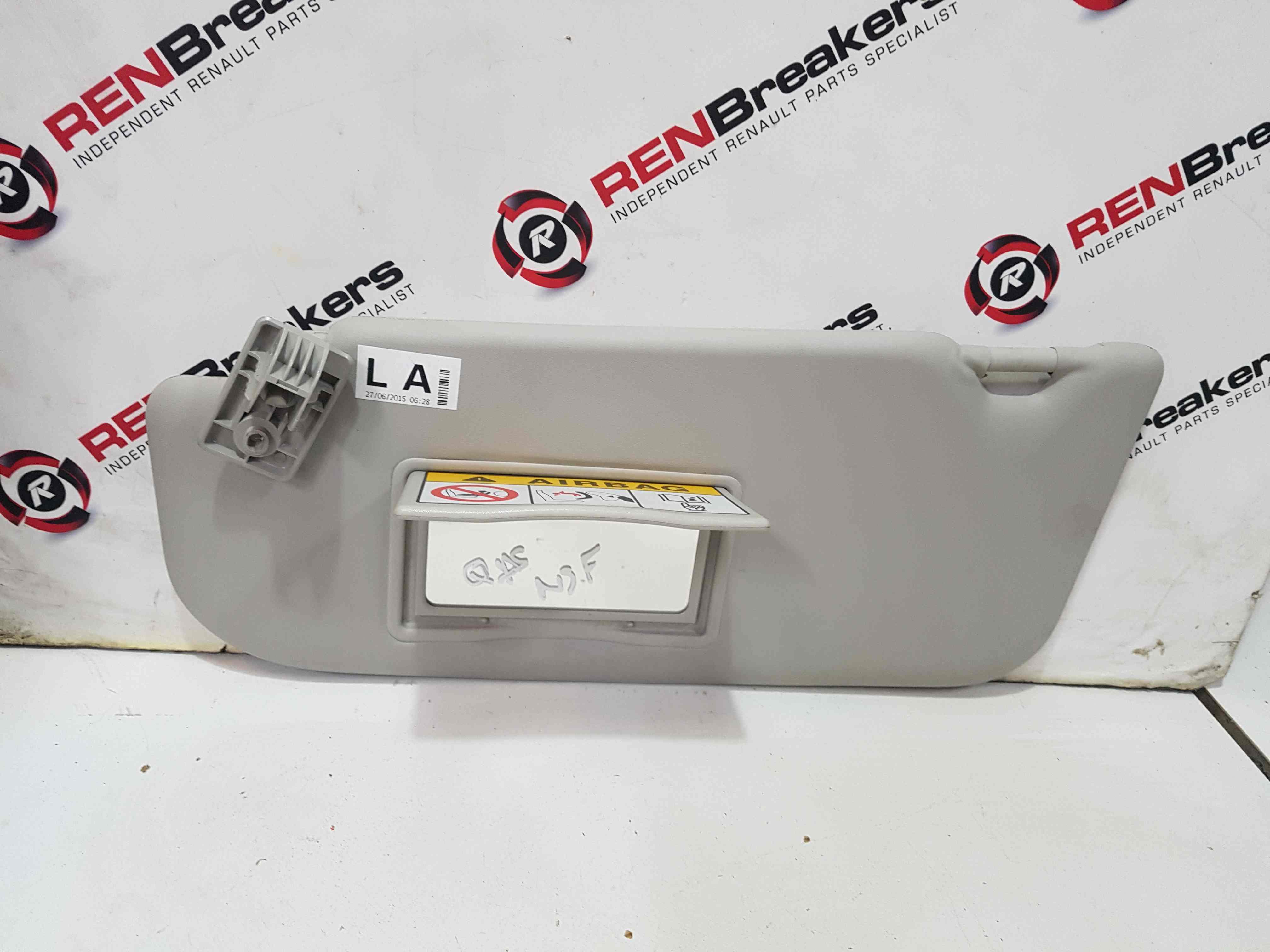 Thumb 5 Nissan Qashqai 2013-2017 NSF Passenger SUN Visor 