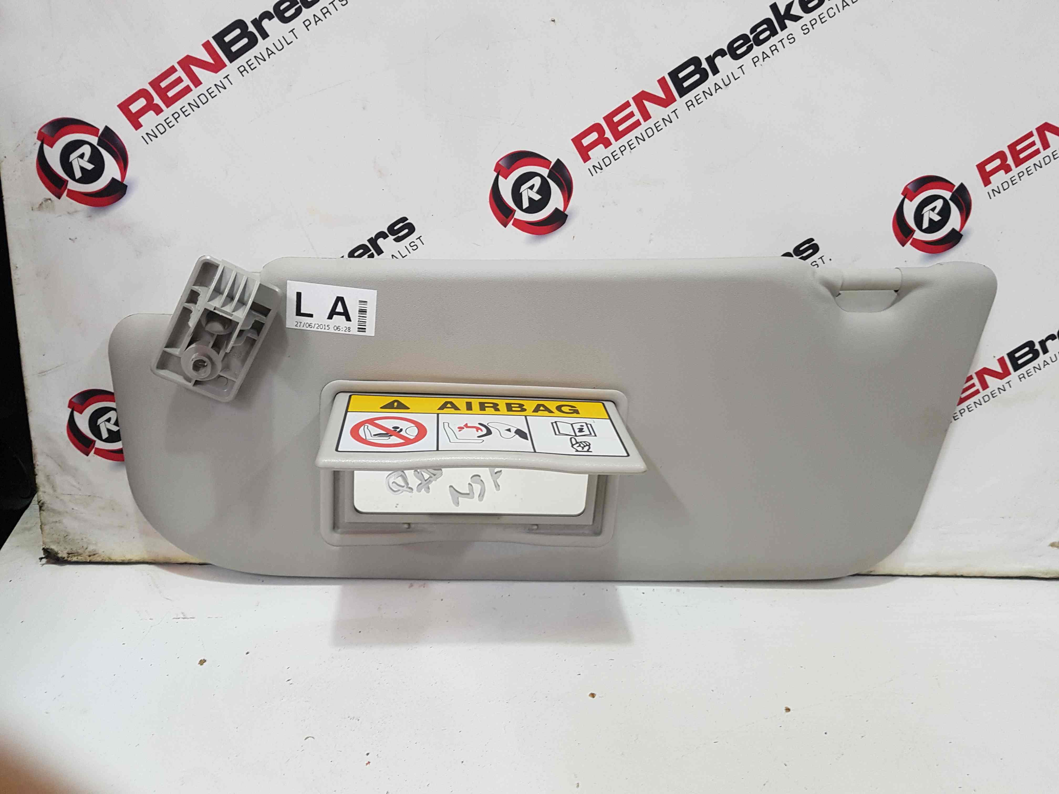 Nissan Qashqai 2013-2017 NSF Passenger SUN Visor 
