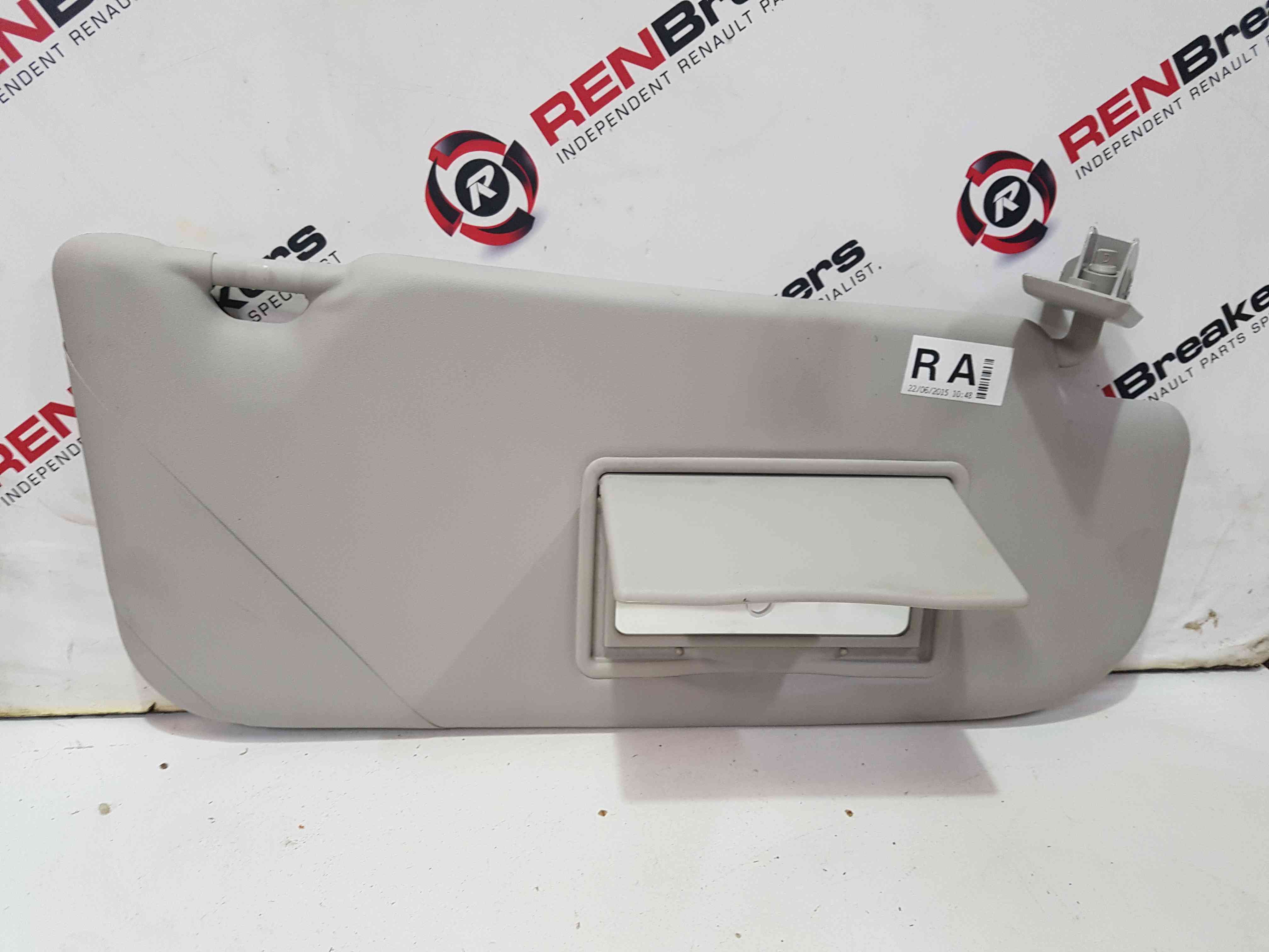 Nissan Qashqai 2013-2017 OSF Drivers SUN Visor 