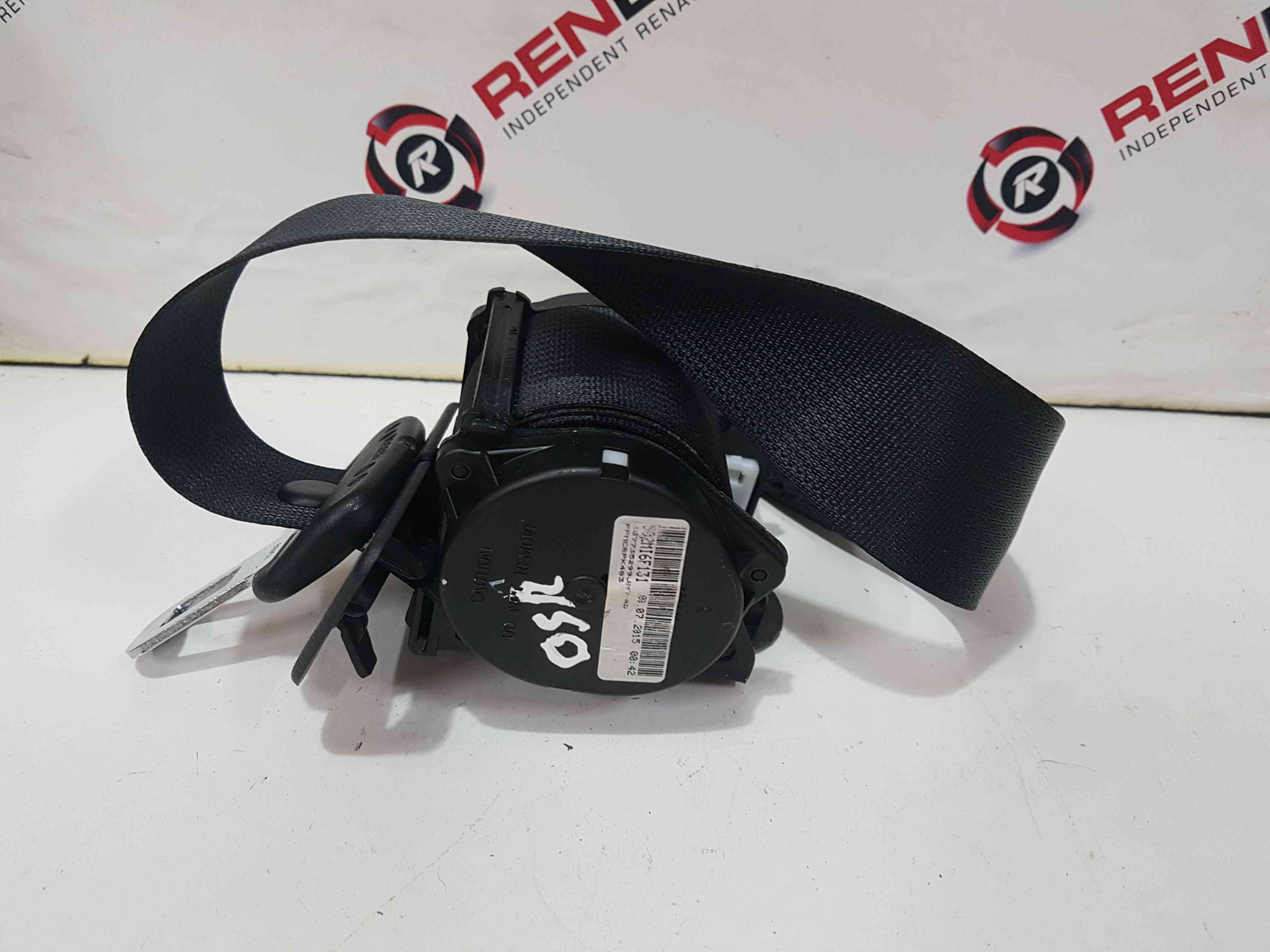 Thumb 3 Nissan Qashqai 2013-2017 OSR Drivers Rear Seat Belt