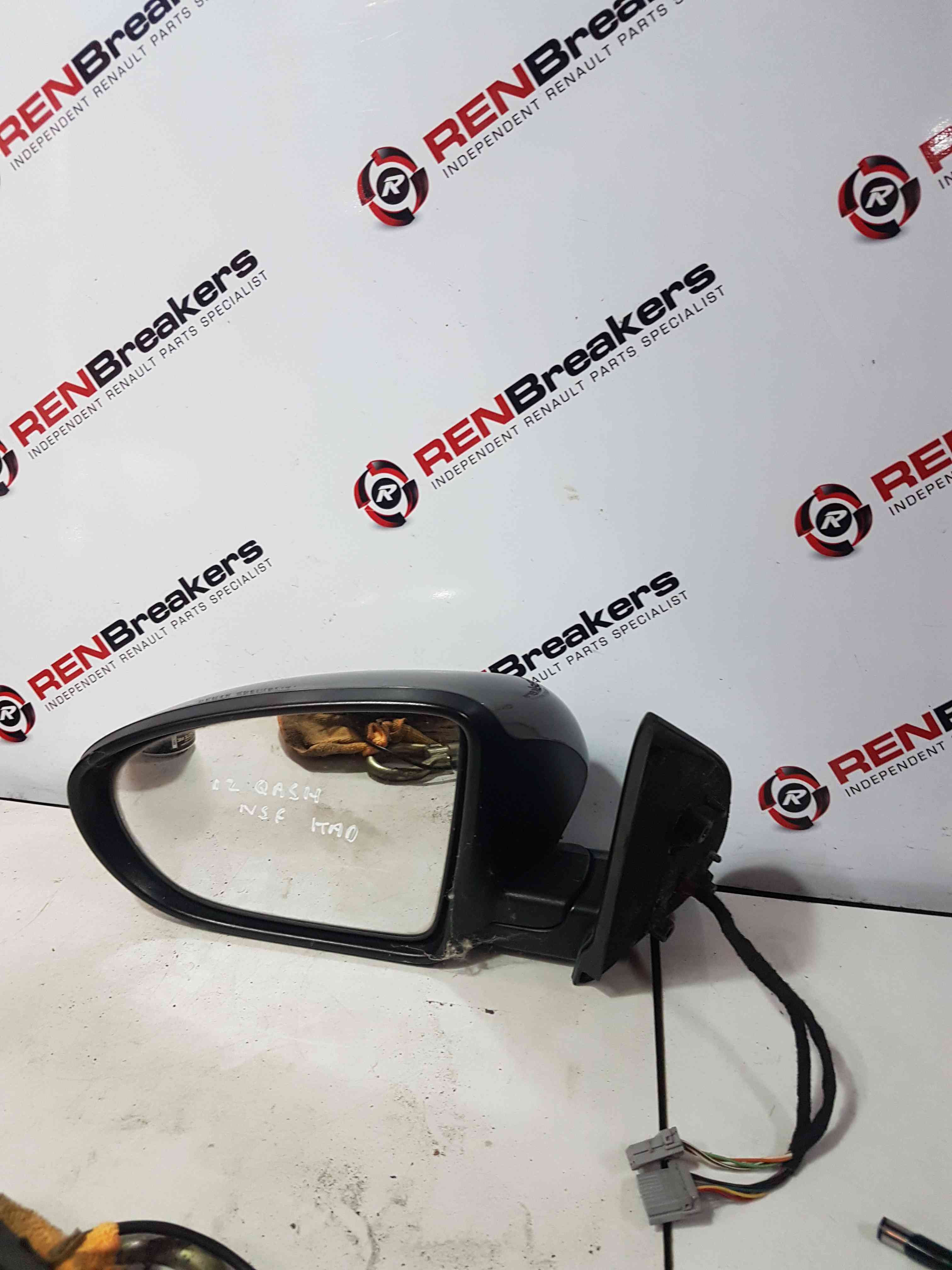 Thumb 5 Nissan Qashqai 2013-2017 Passenger NSF Door Mirror KAD Grey Camera
